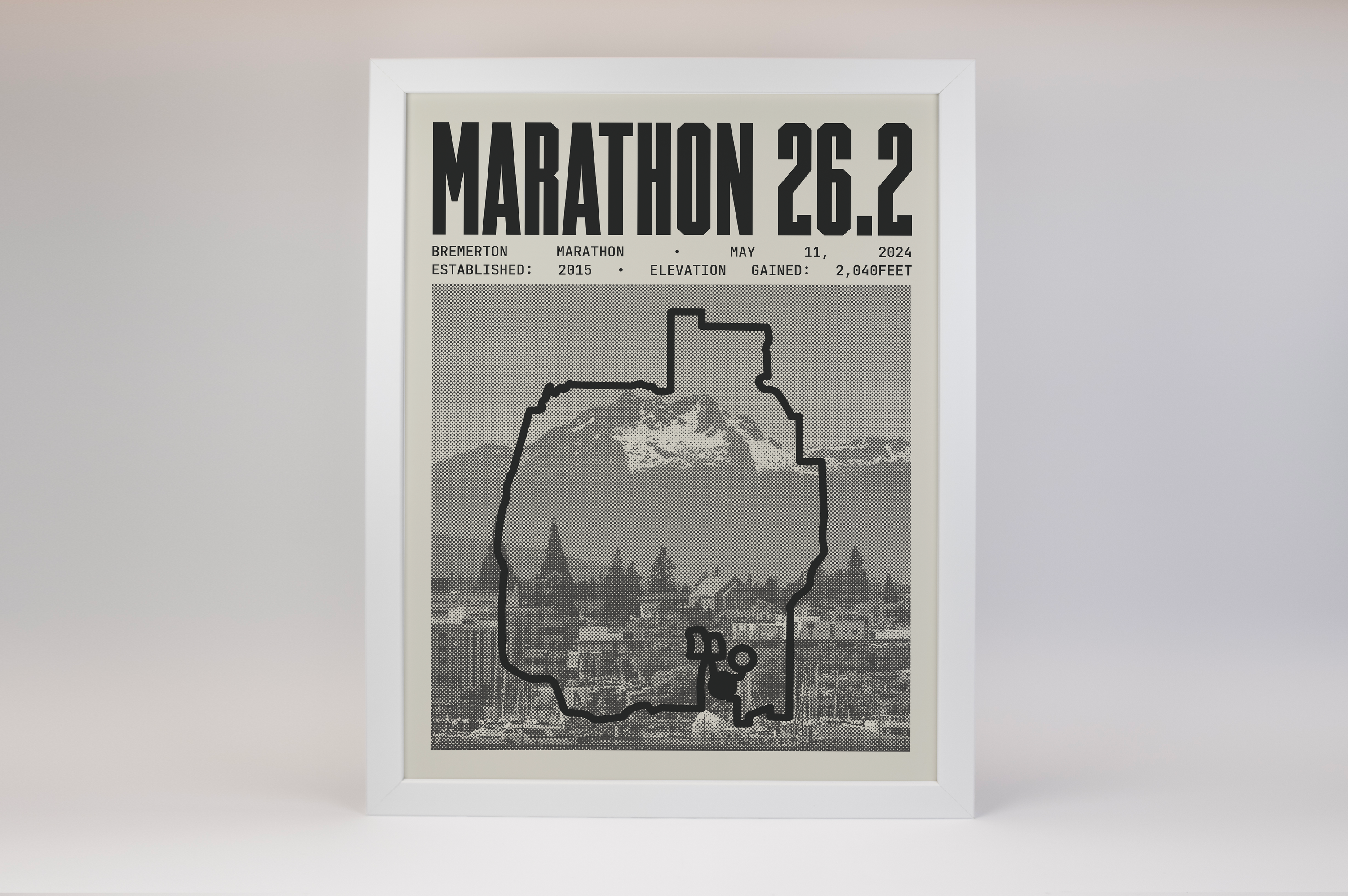 Bremerton Marathon Poster