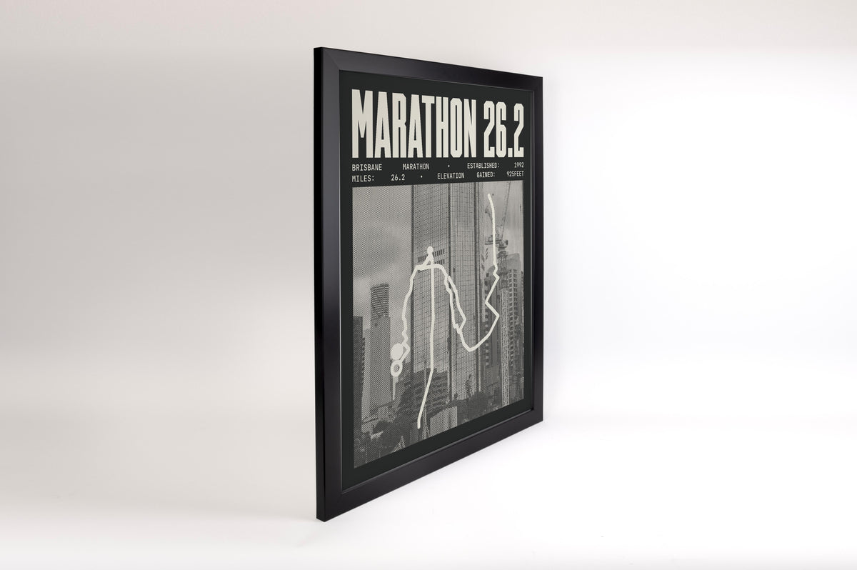 Brisbane Marathon Poster