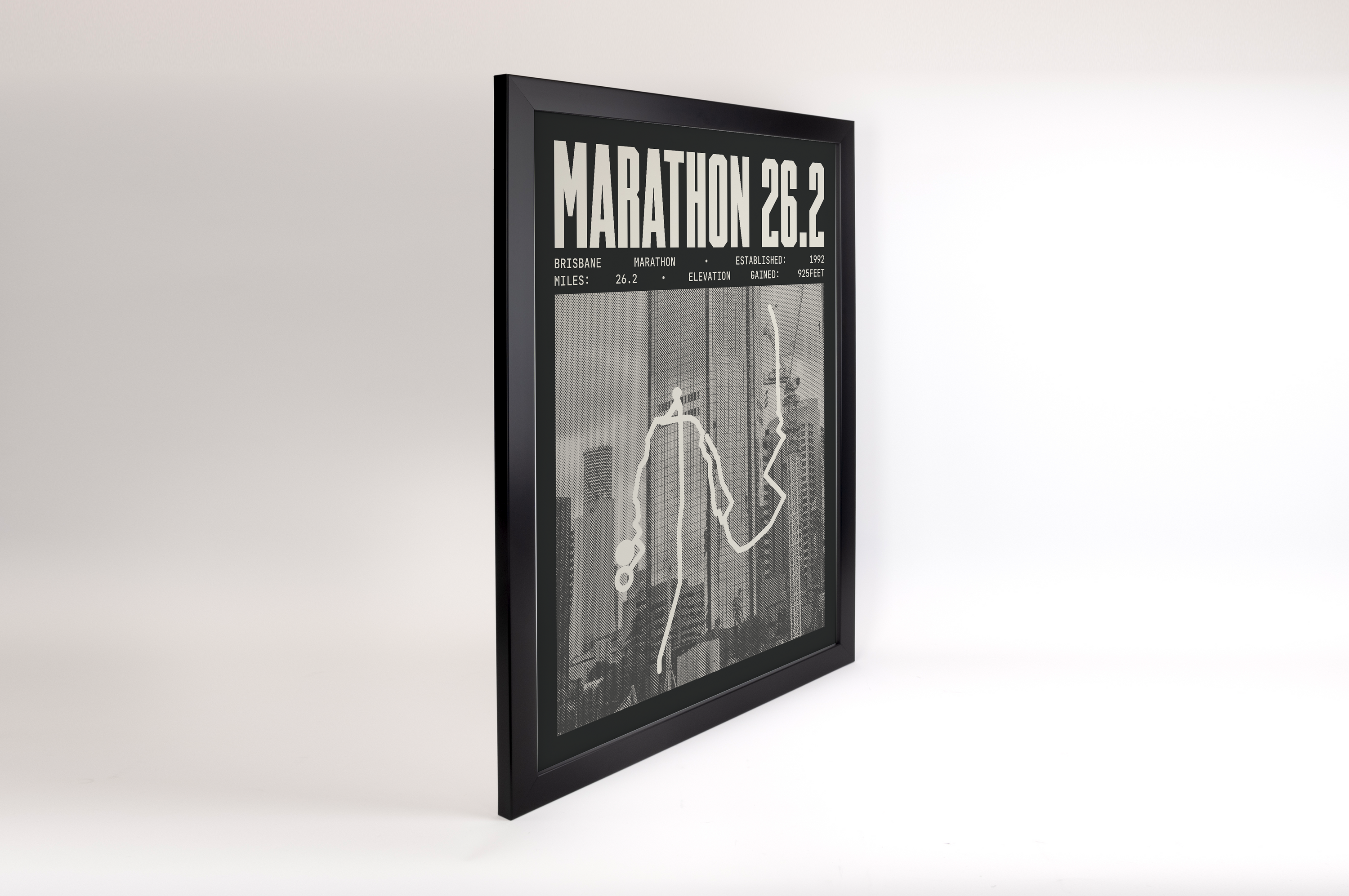 Brisbane Marathon Poster