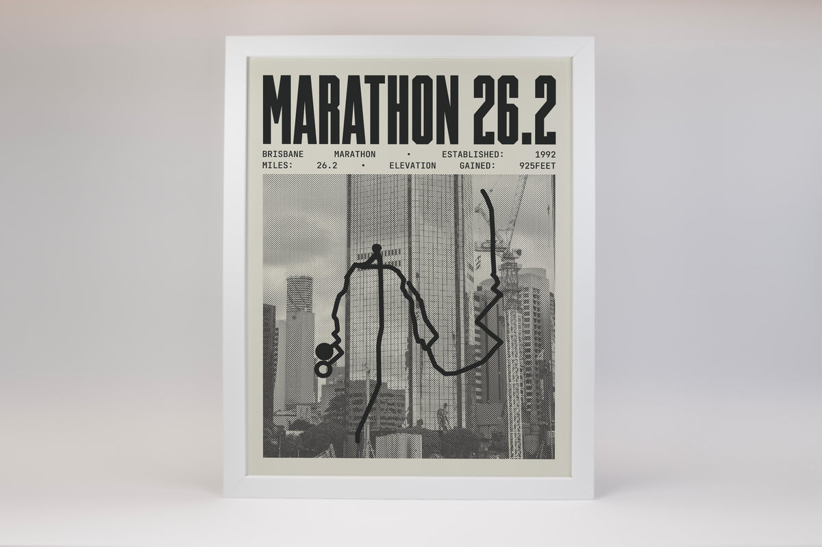 Brisbane Marathon Poster