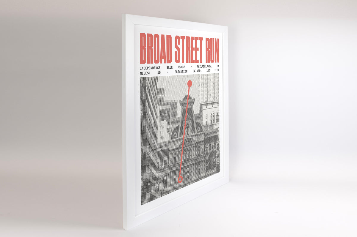 Broad Street Run Poster