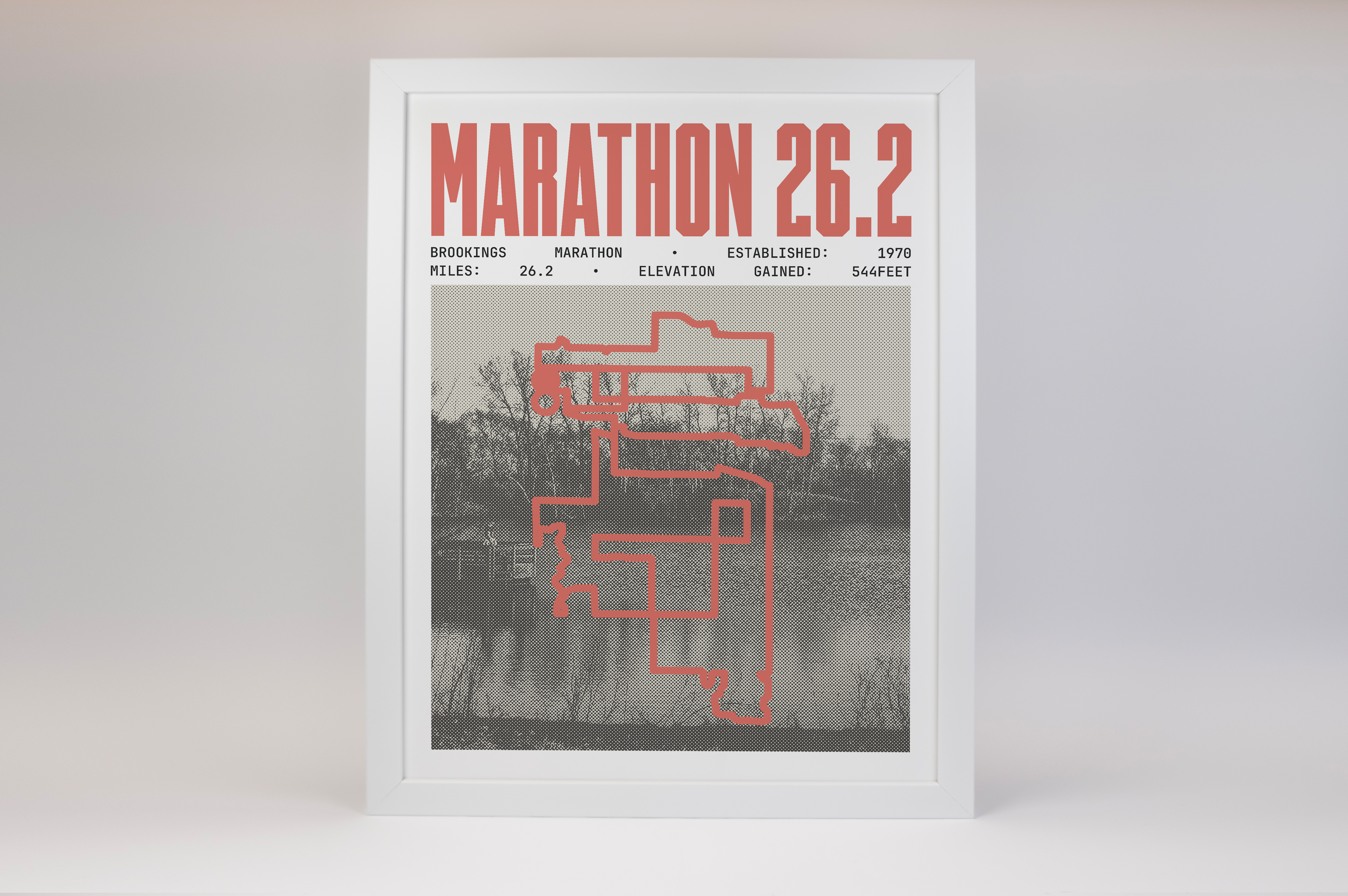 Brookings Marathon Poster