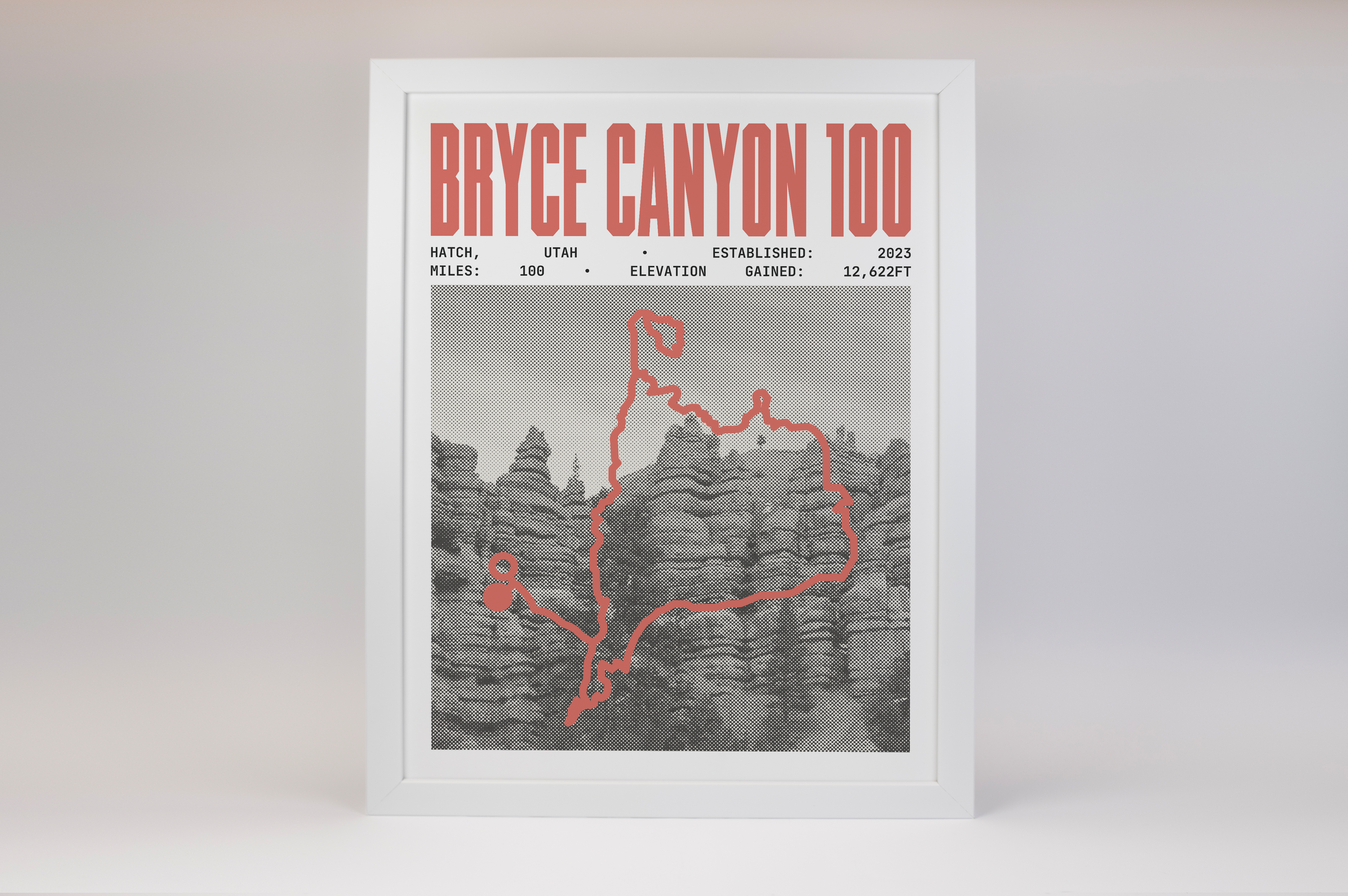 Bryce Canyon 100 Endurance Run Poster