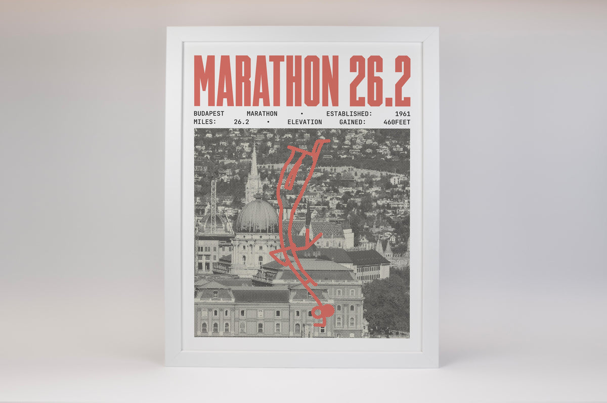 Budapest Marathon Poster
