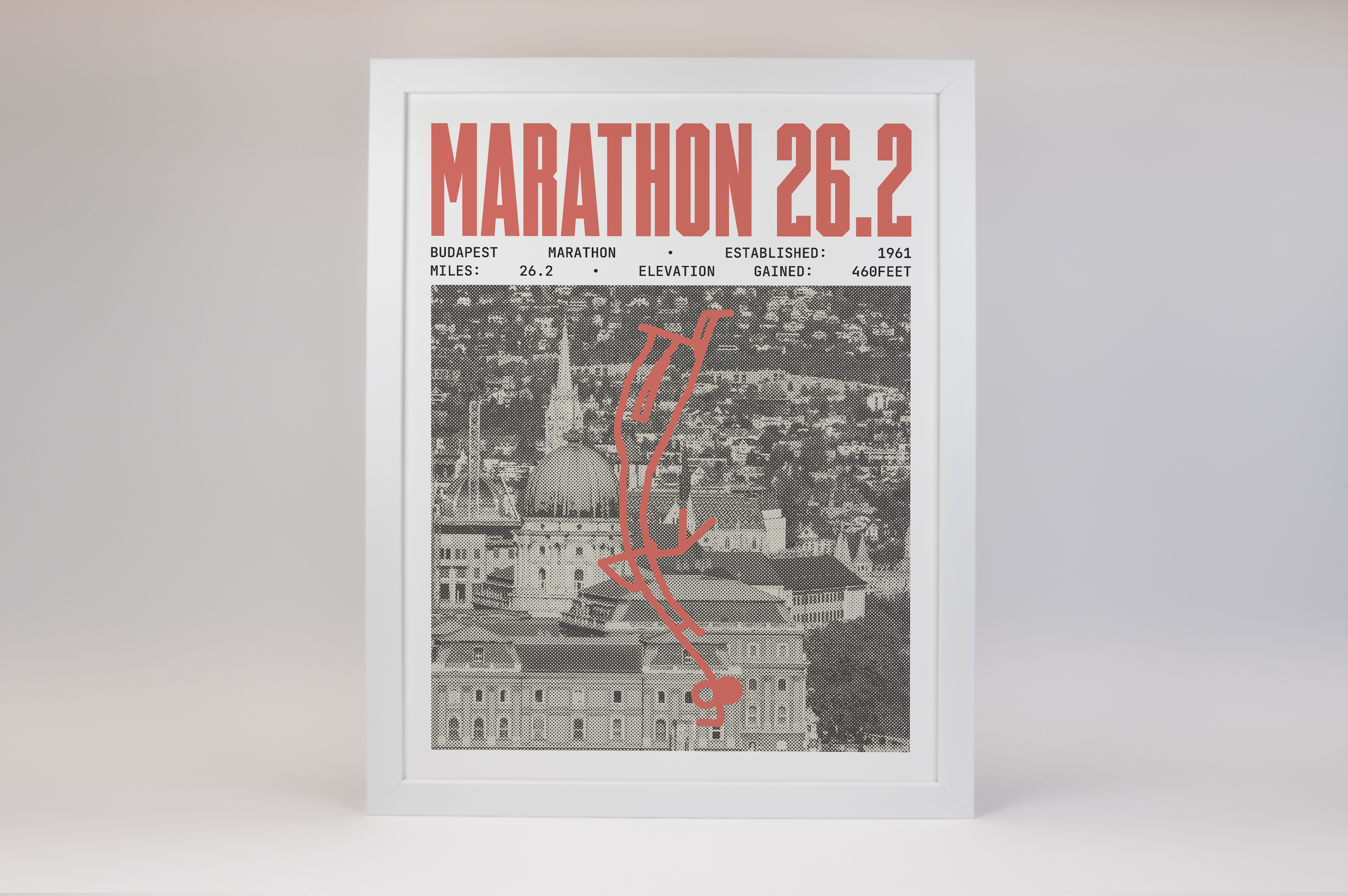 Budapest Marathon Poster