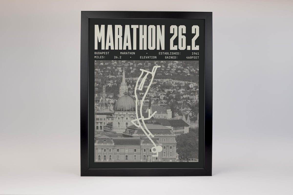 Budapest Marathon Poster