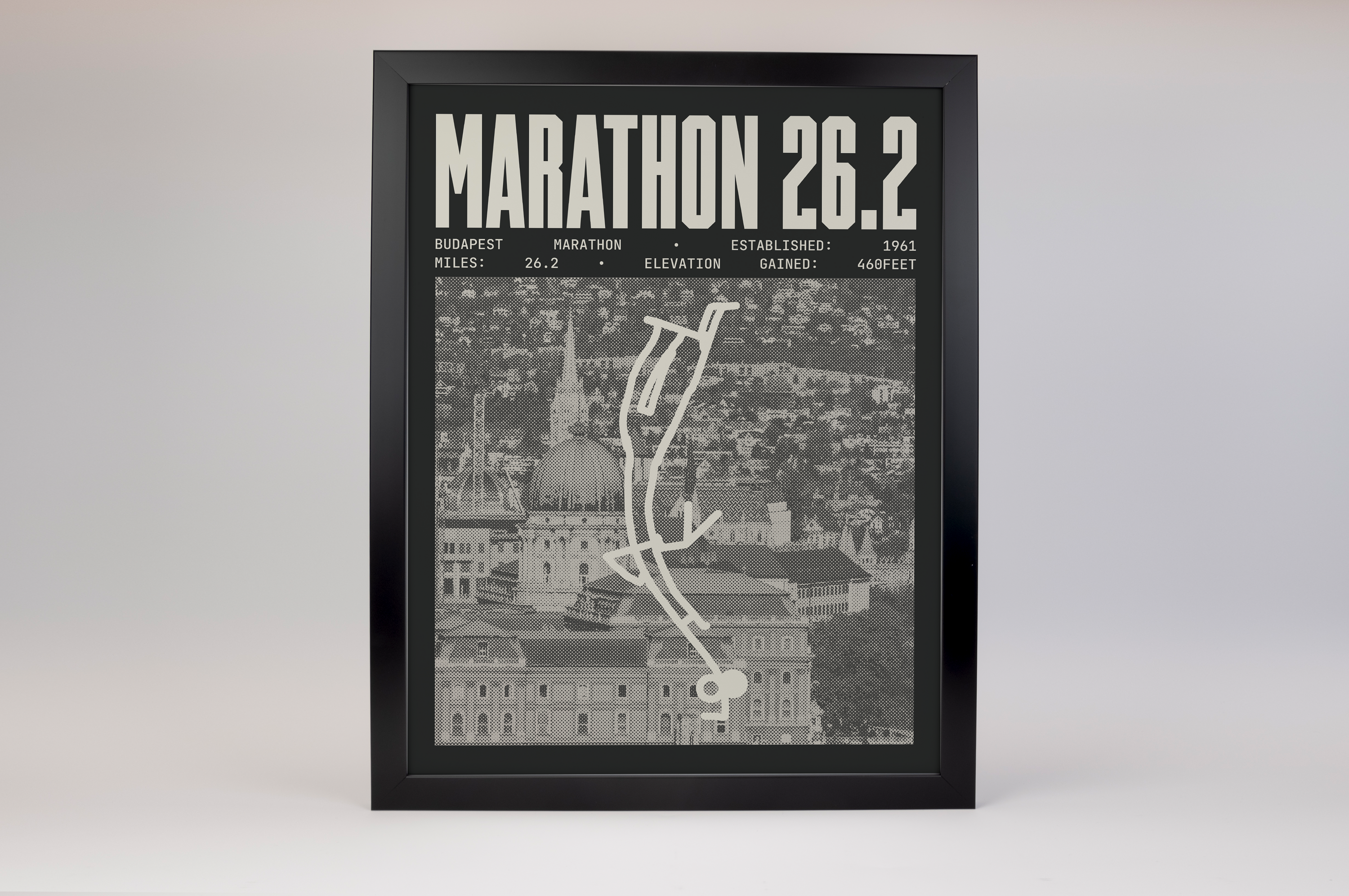 Budapest Marathon Poster