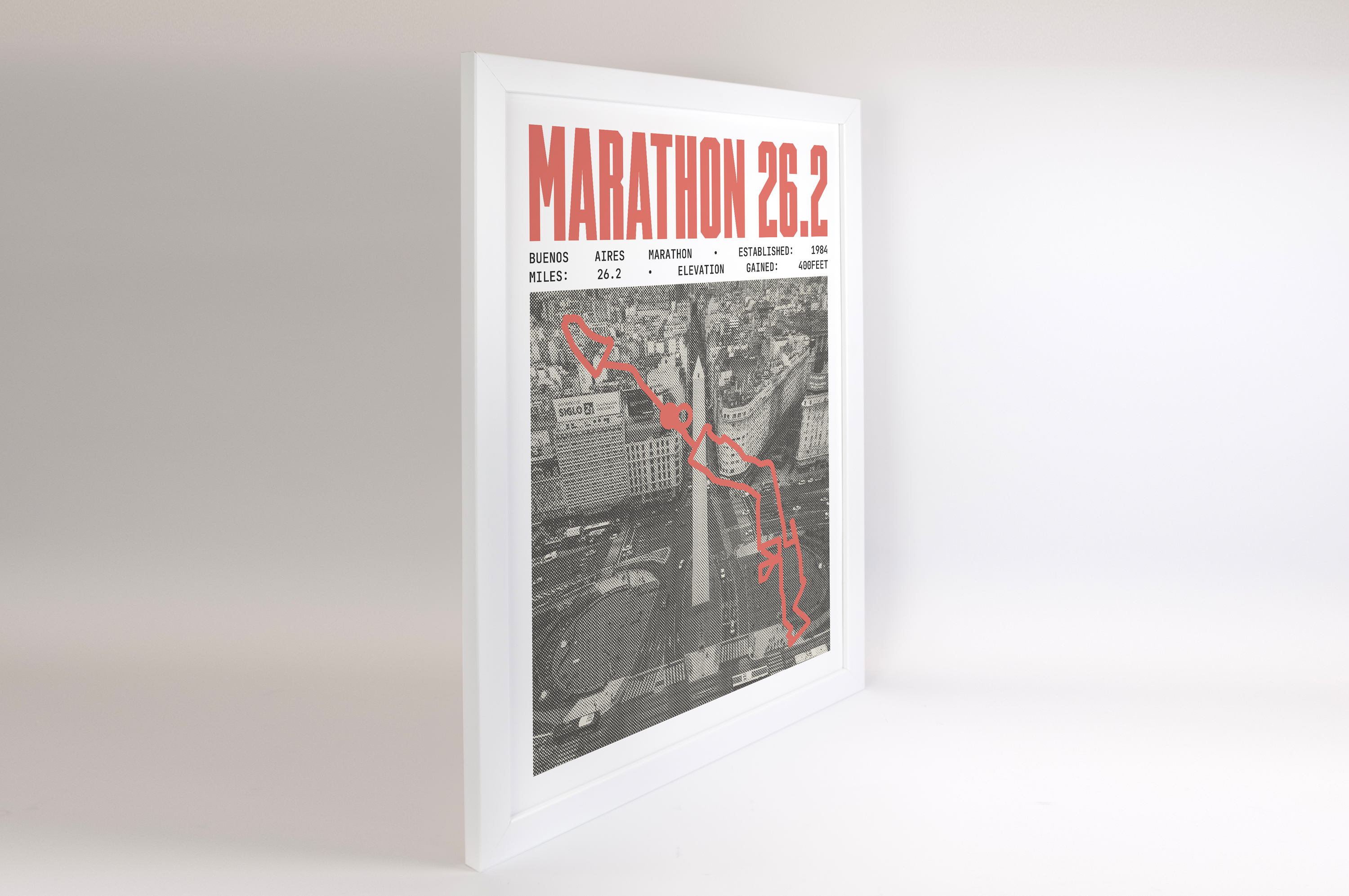 Buenos Aires Marathon Poster
