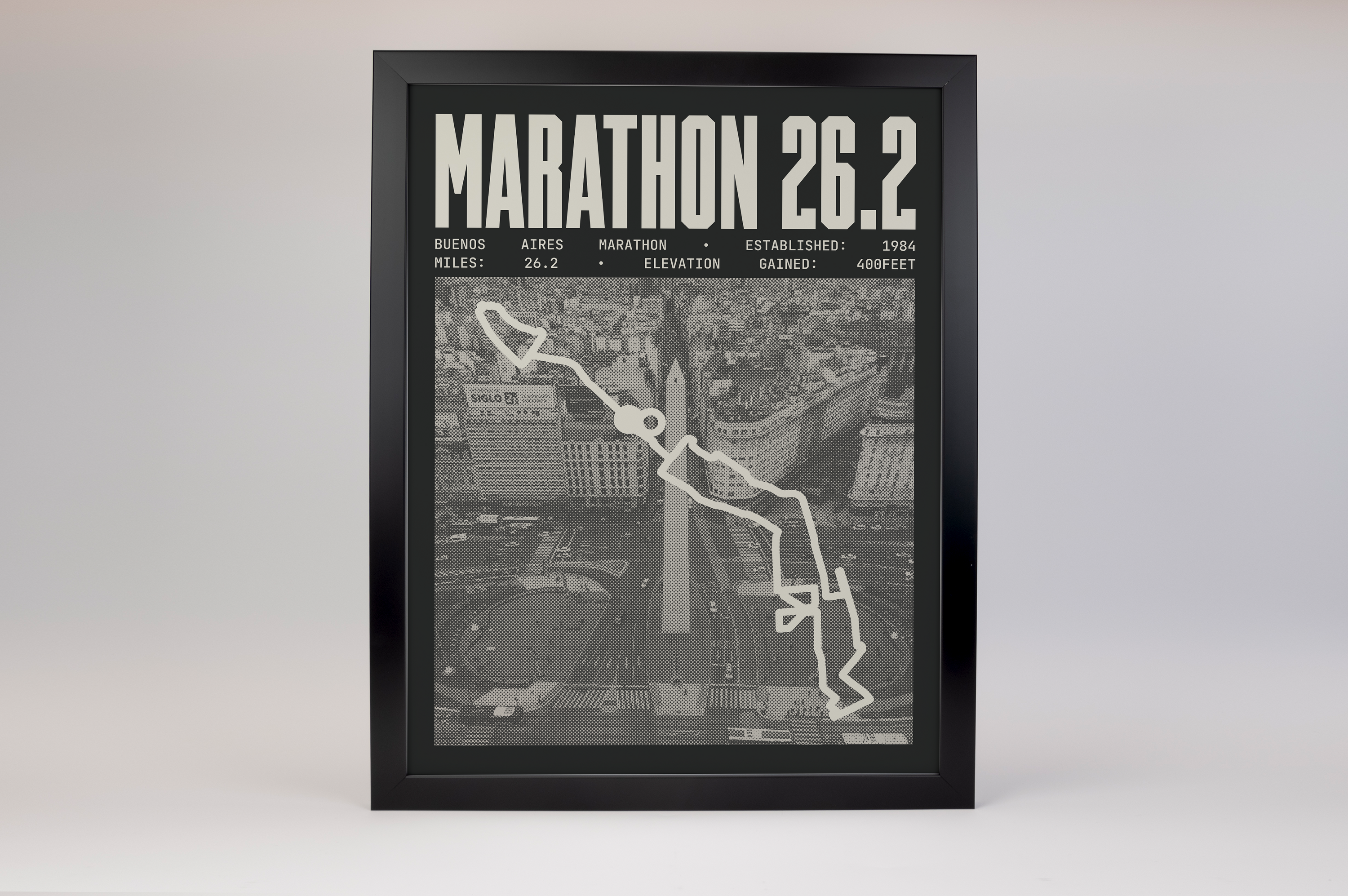 Buenos Aires Marathon Poster
