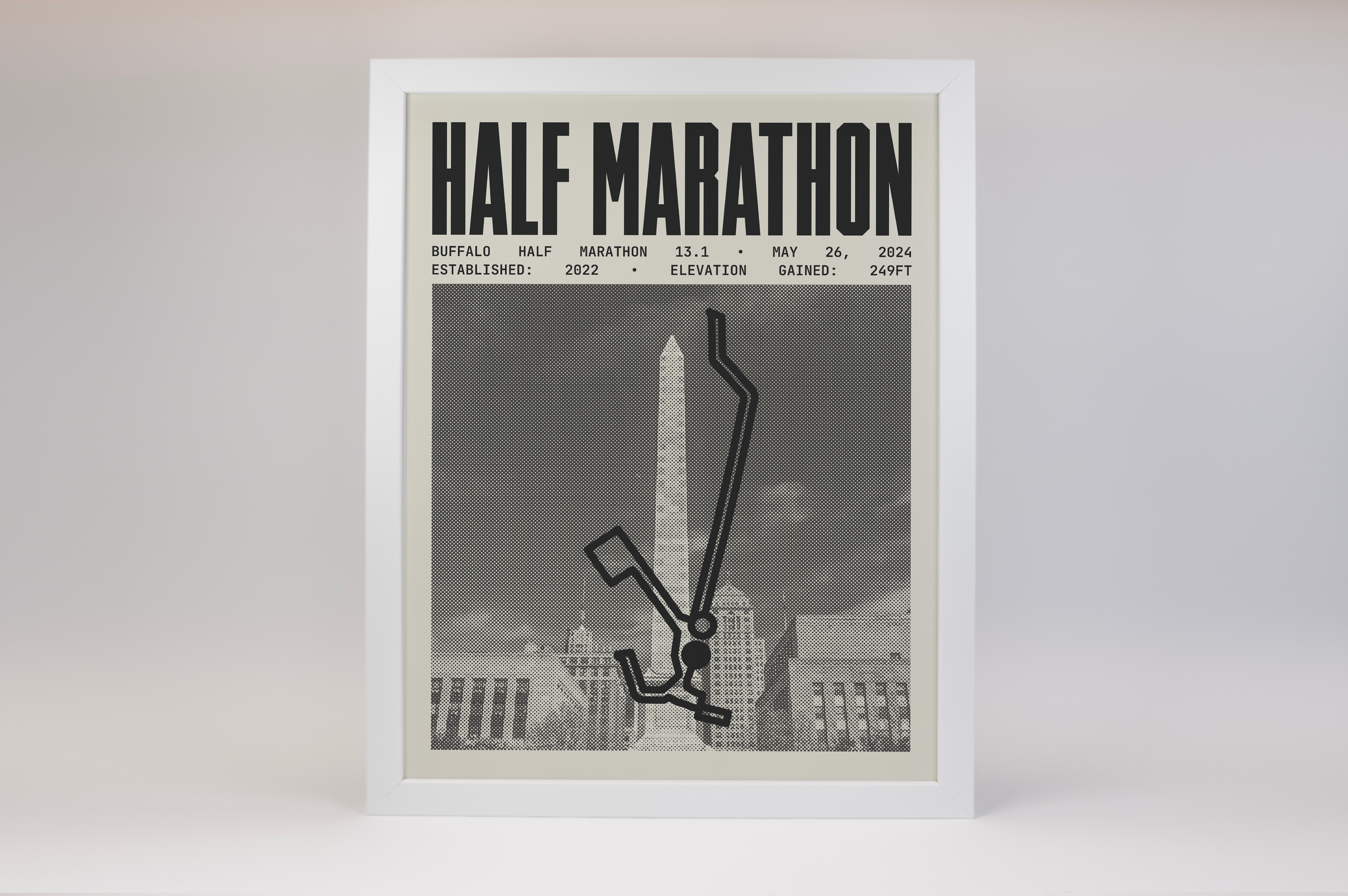 Buffalo Half-Marathon Poster