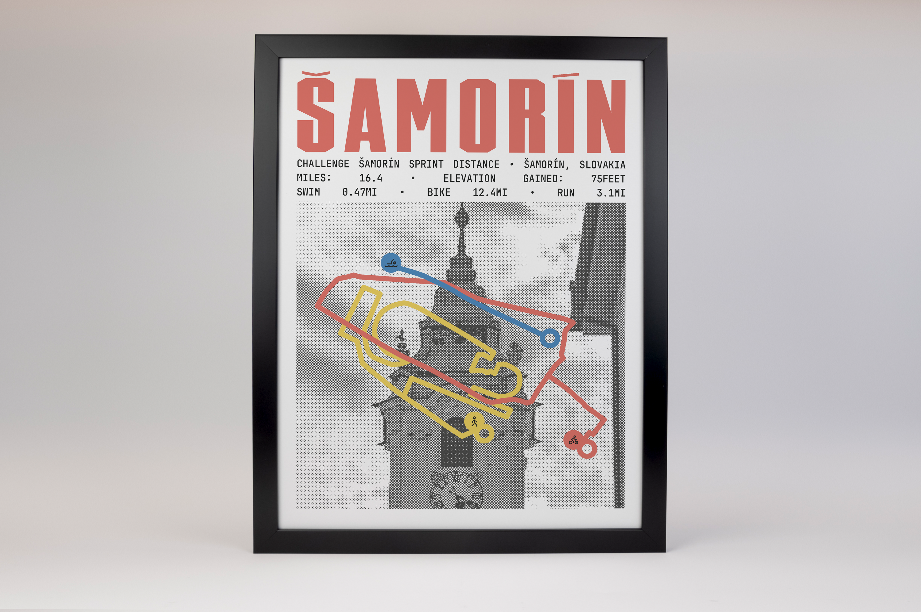Challenge Samorin - Sprint Distance Poster
