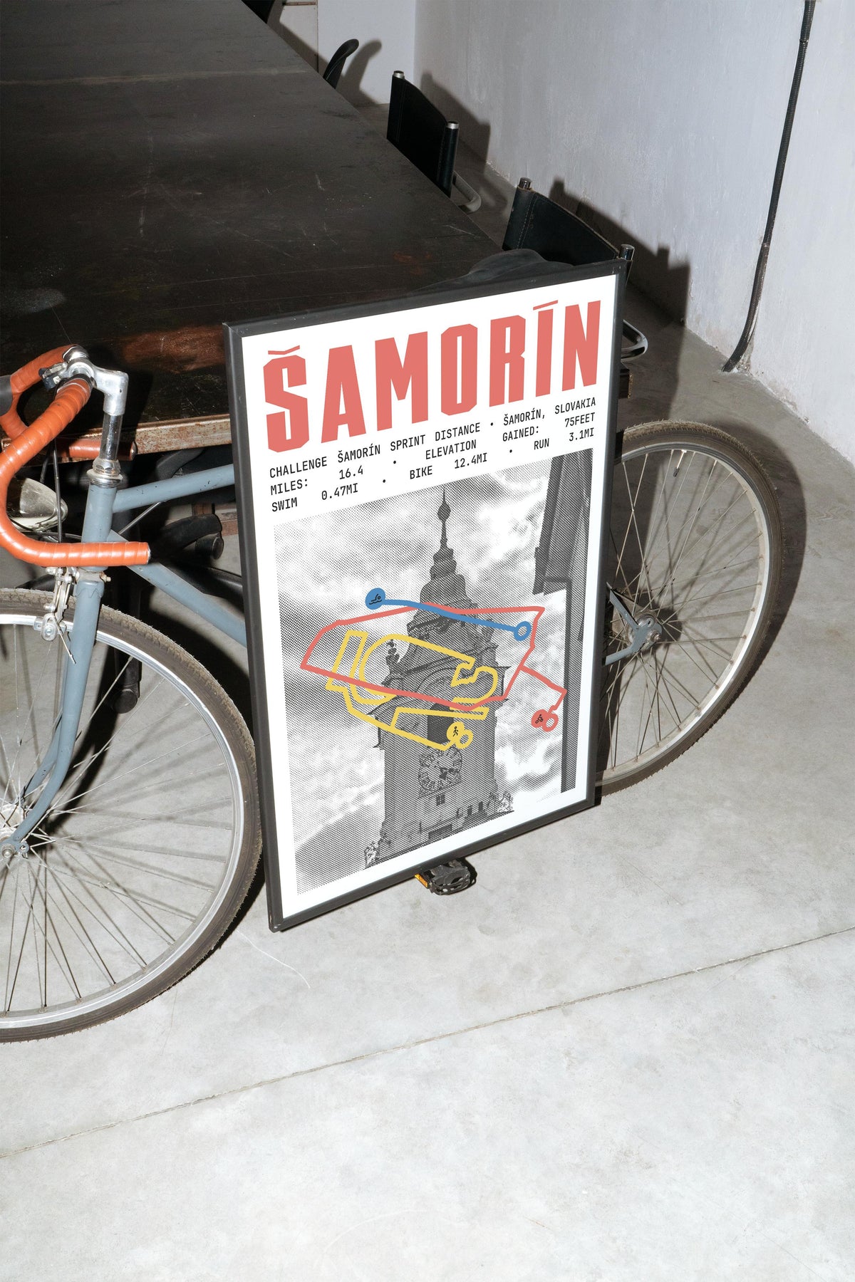 Challenge Samorin - Sprint Distance Poster