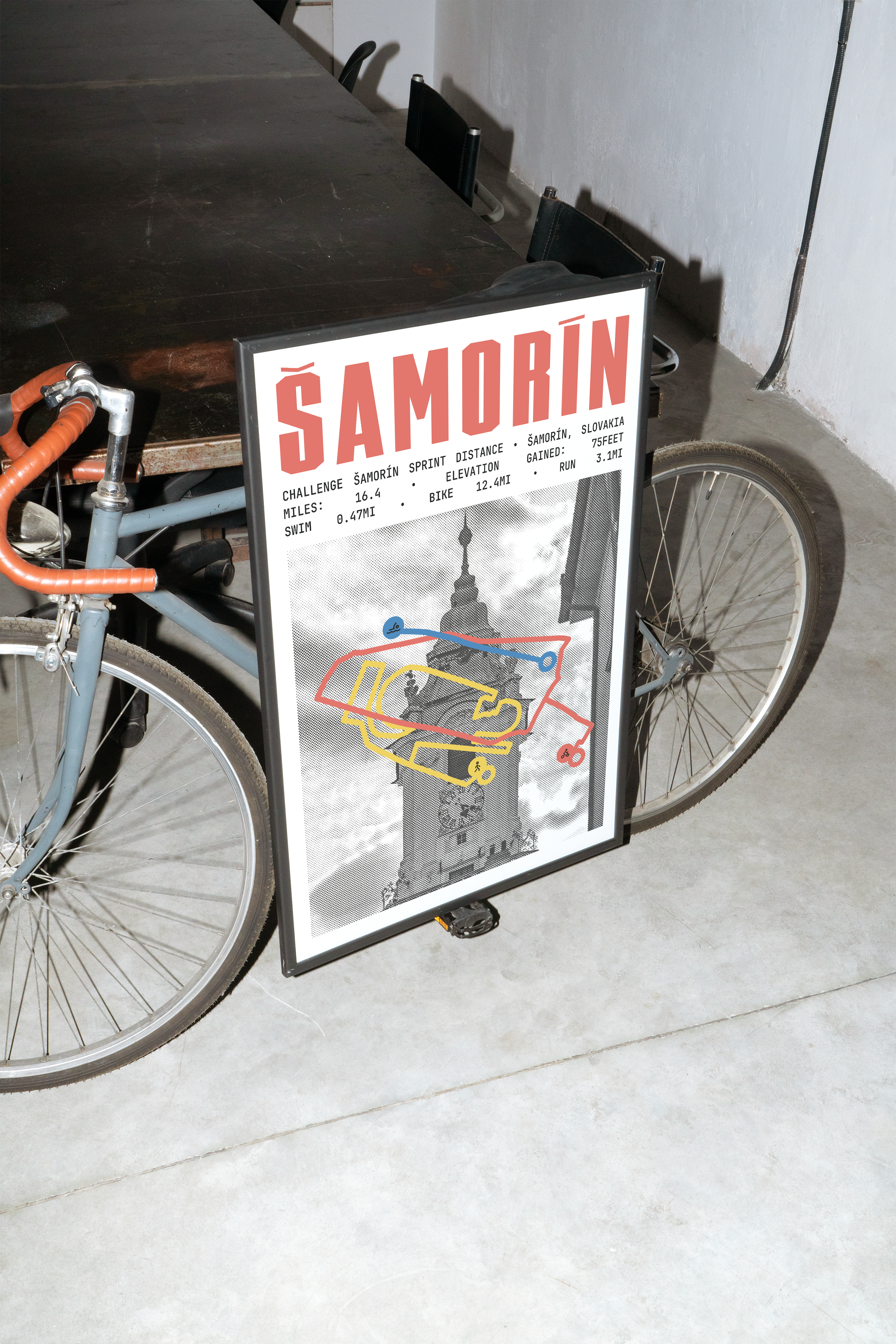 Challenge Samorin - Sprint Distance Poster