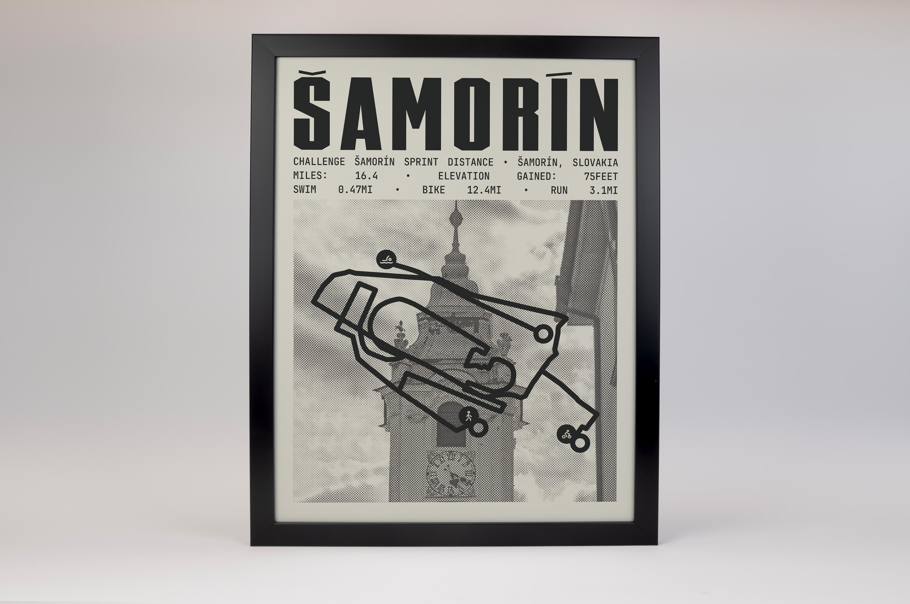 Challenge Samorin - Sprint Distance Poster