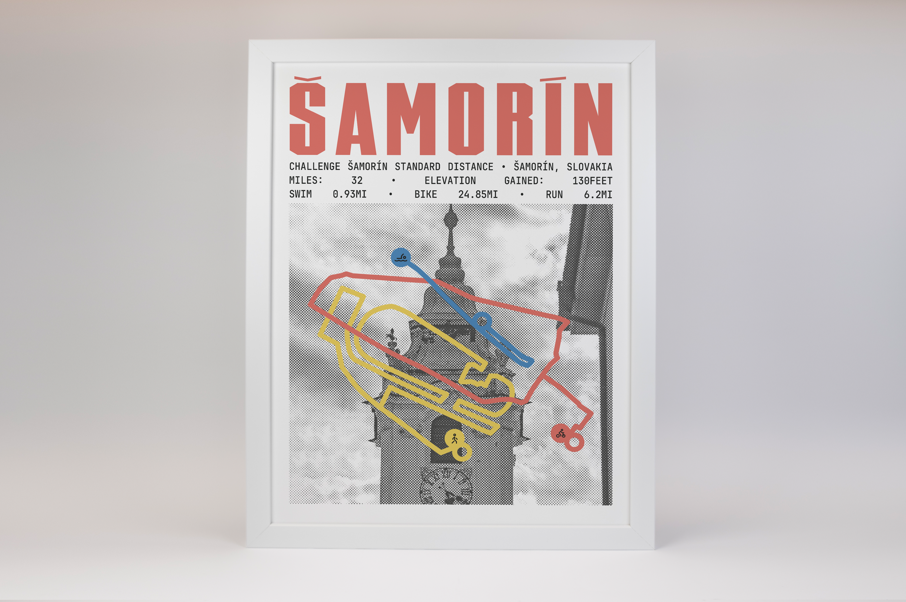 Challenge Samorin - Standard Distance Poster