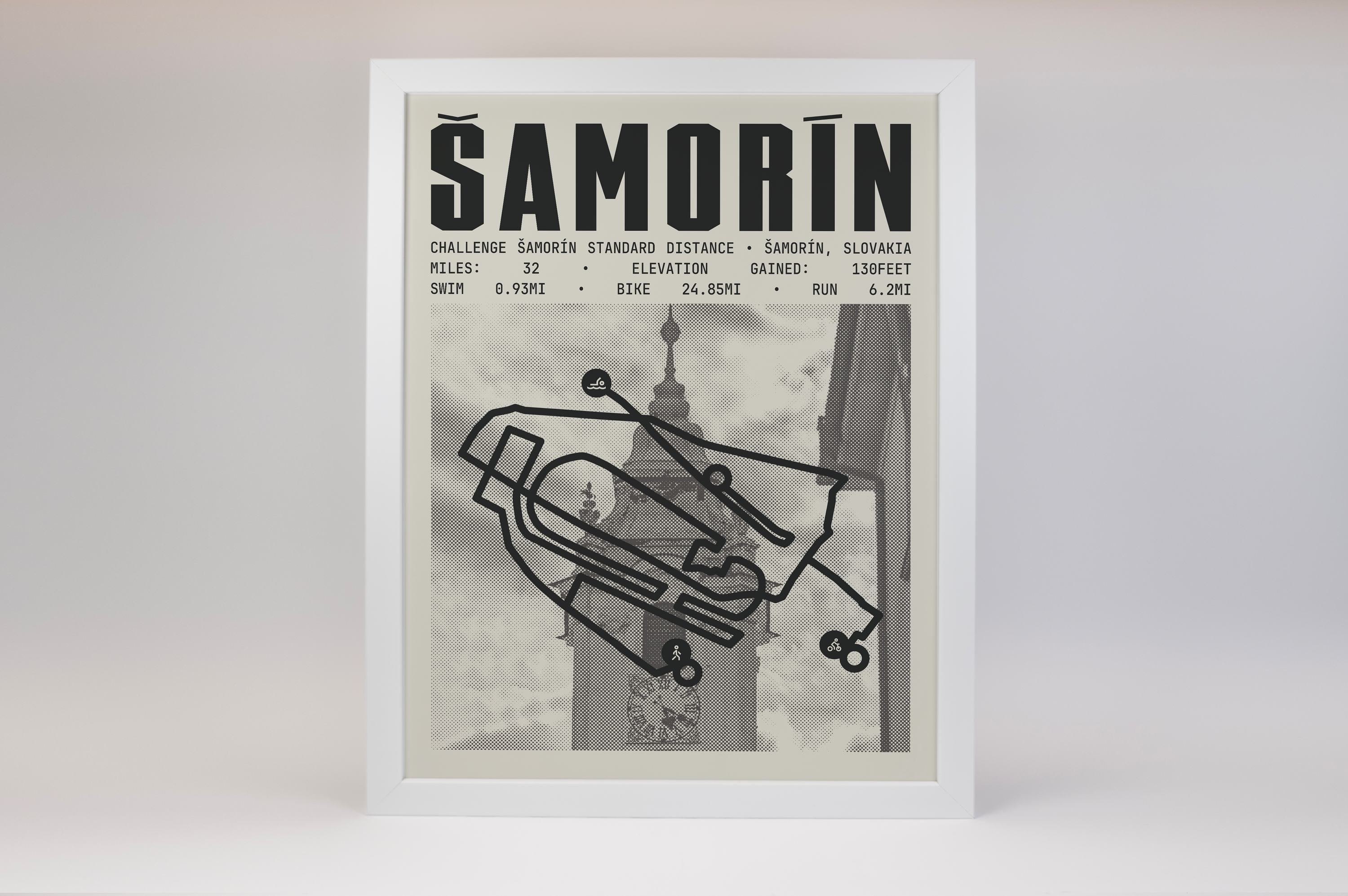 Challenge Samorin - Standard Distance Poster