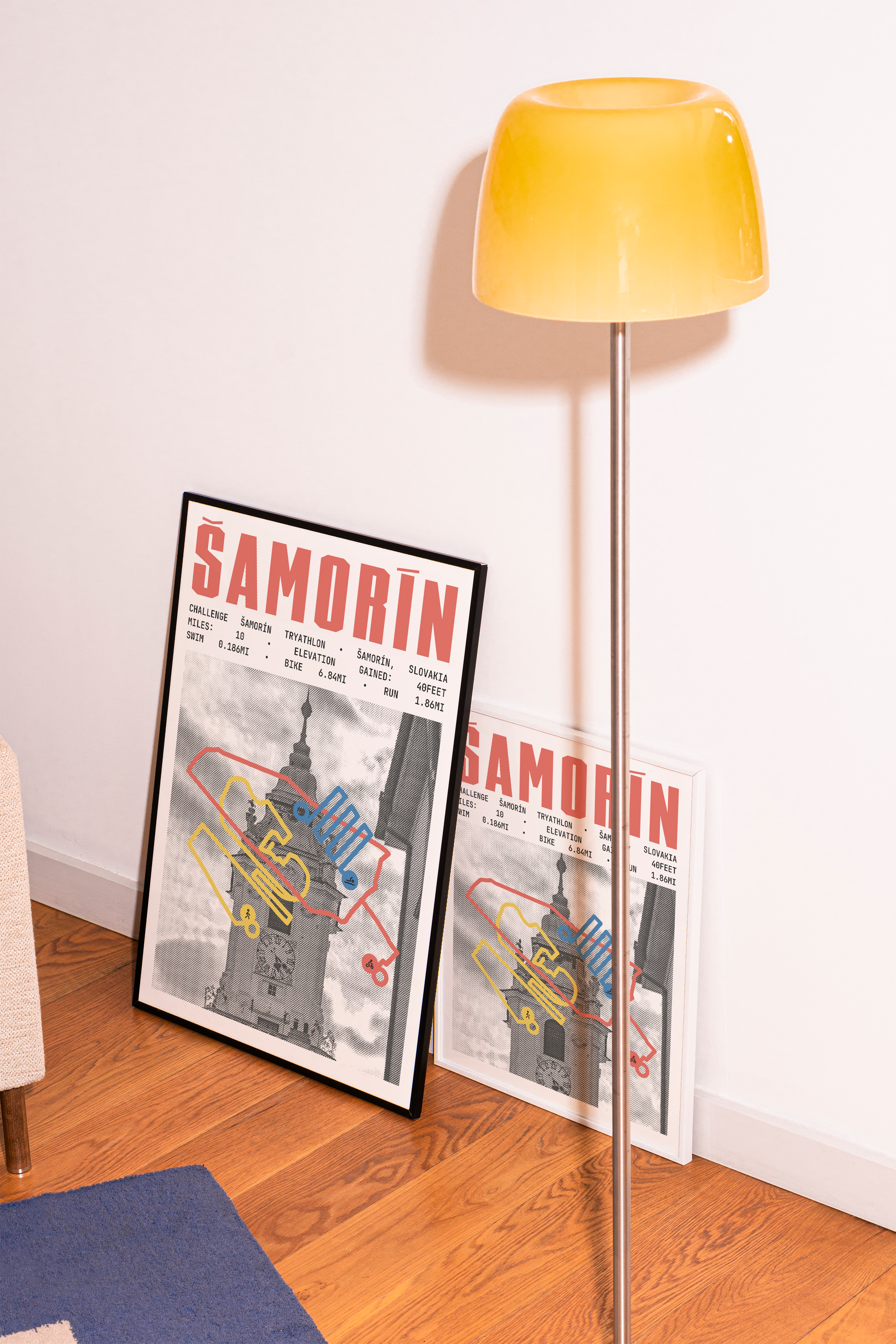 Challenge Samorin - Tryathlon Poster