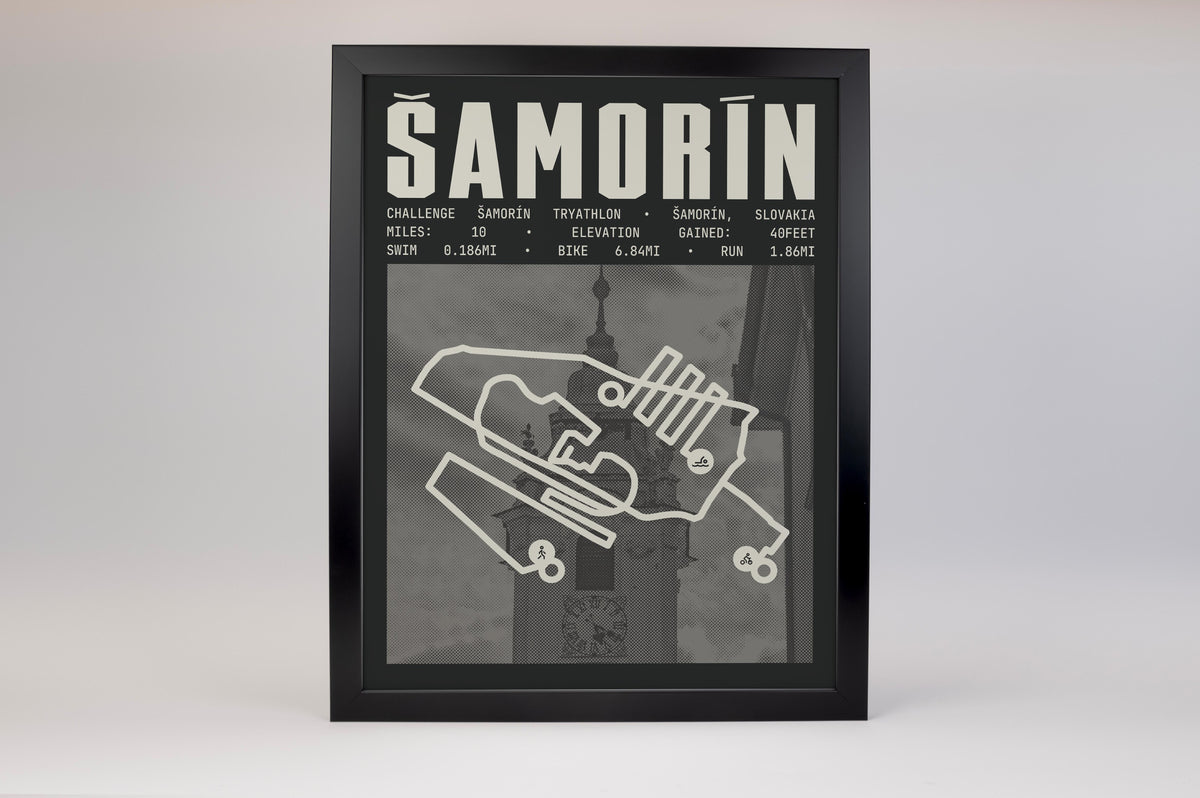 Challenge Samorin - Tryathlon Poster