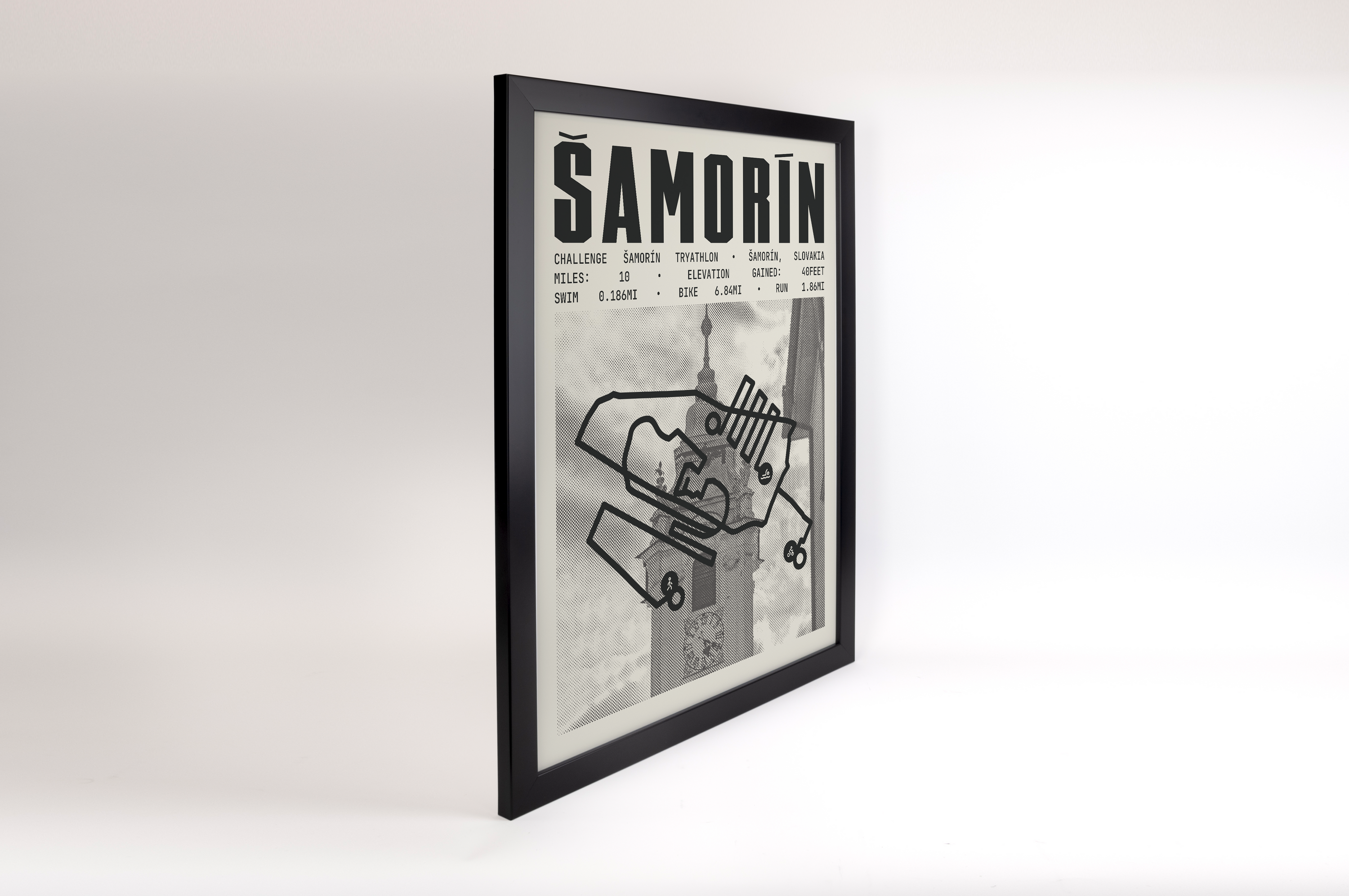 Challenge Samorin - Tryathlon Poster