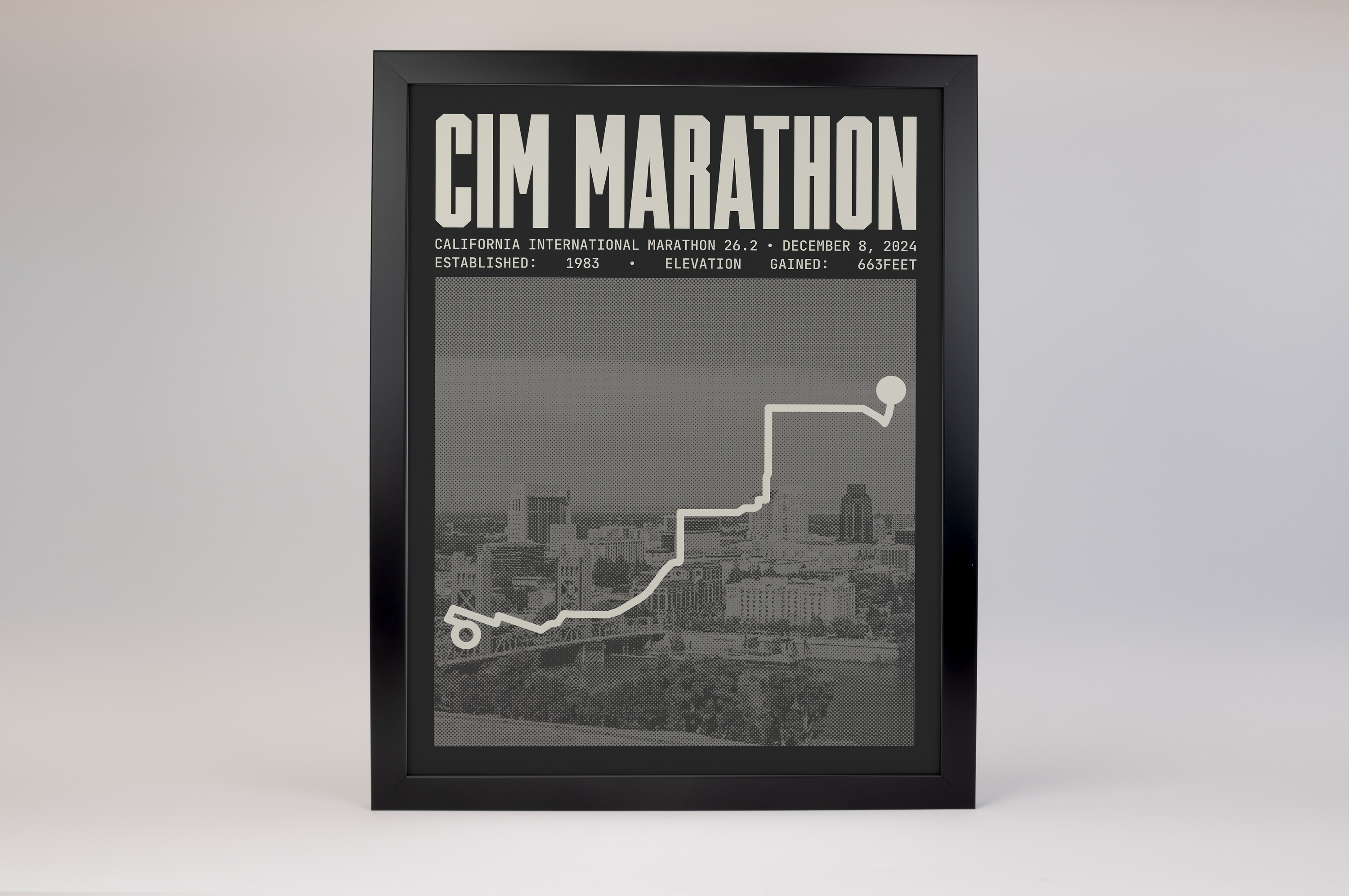 California International Marathon Poster