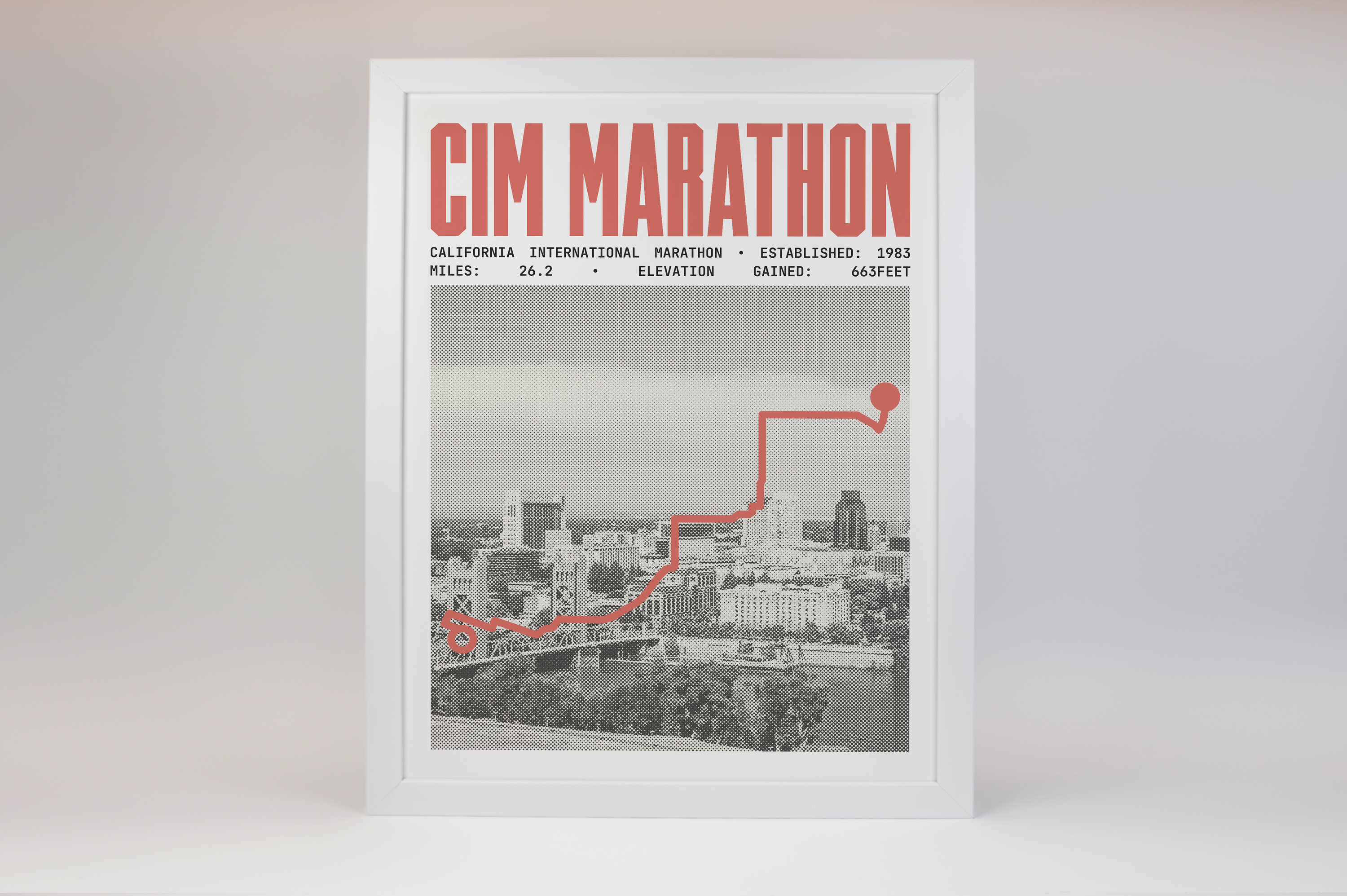 California International Marathon Poster