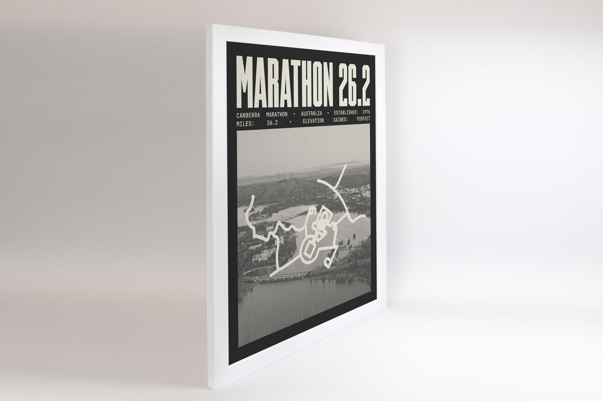 Canberra Marathon Poster
