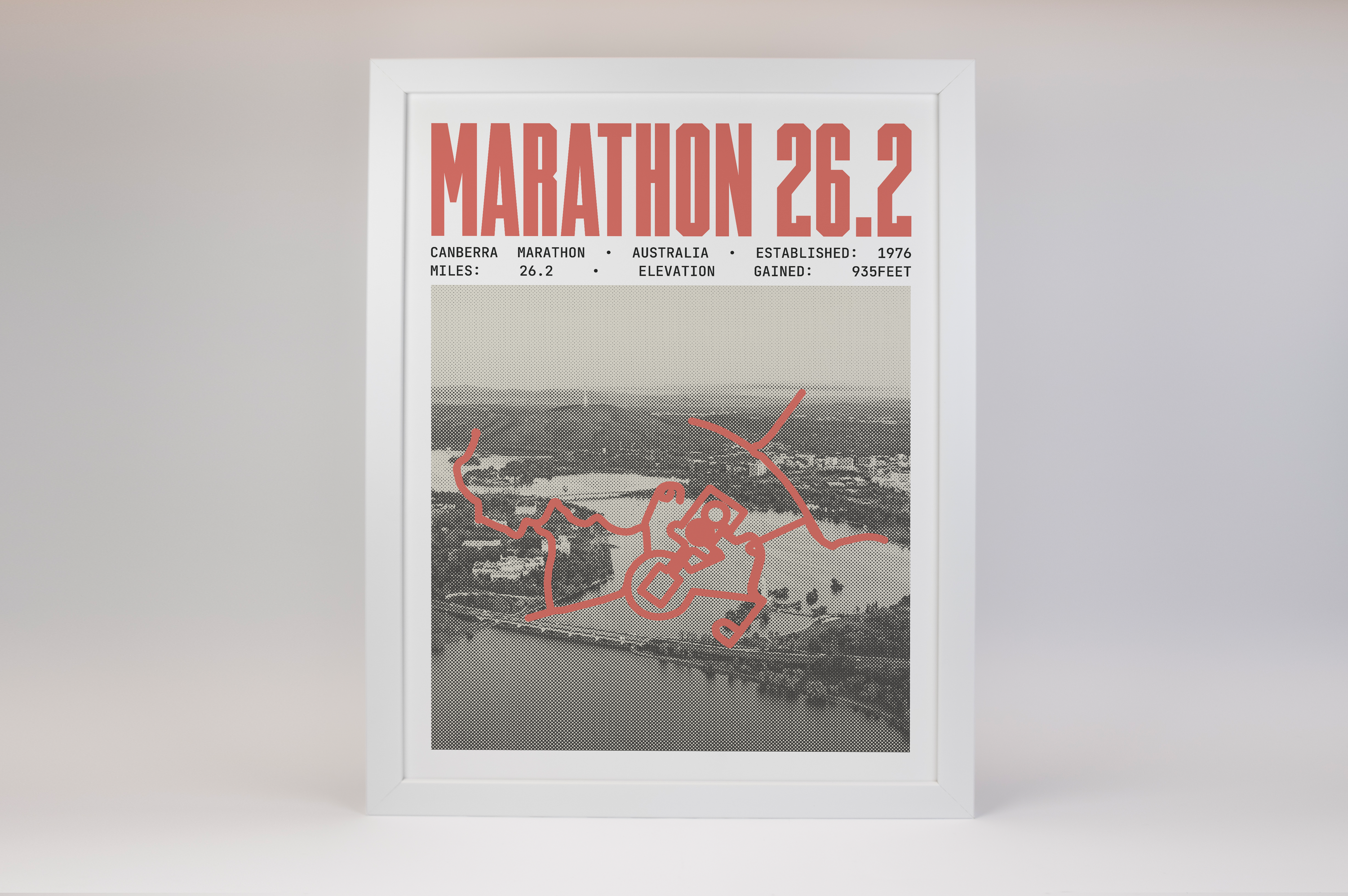 Canberra Marathon Poster