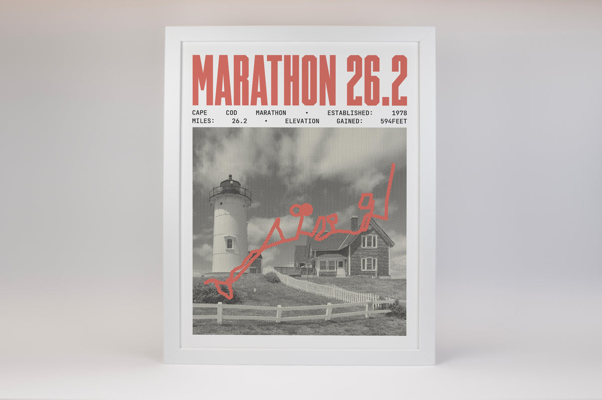 Cape Cod Marathon Poster