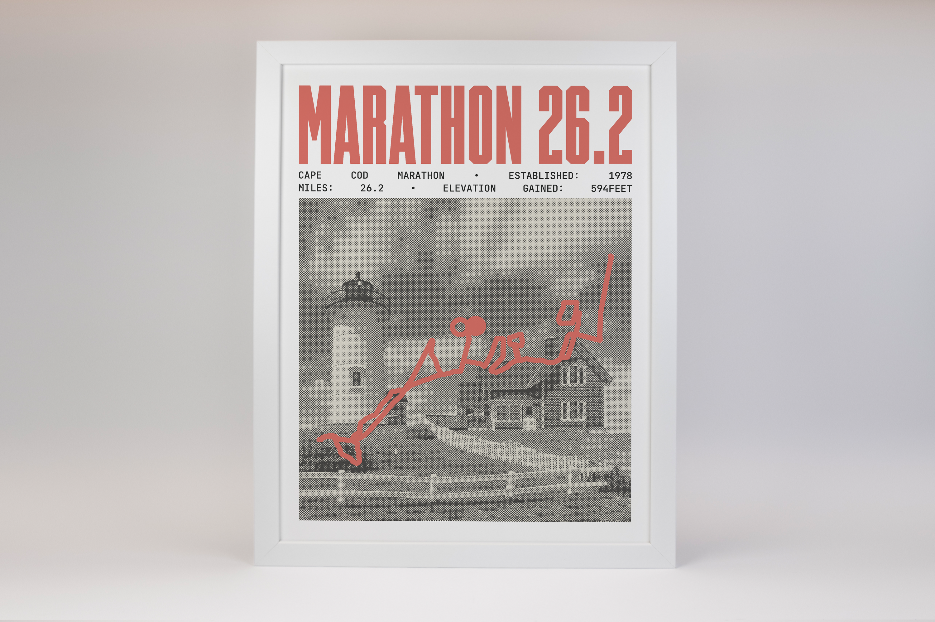 Cape Cod Marathon Poster