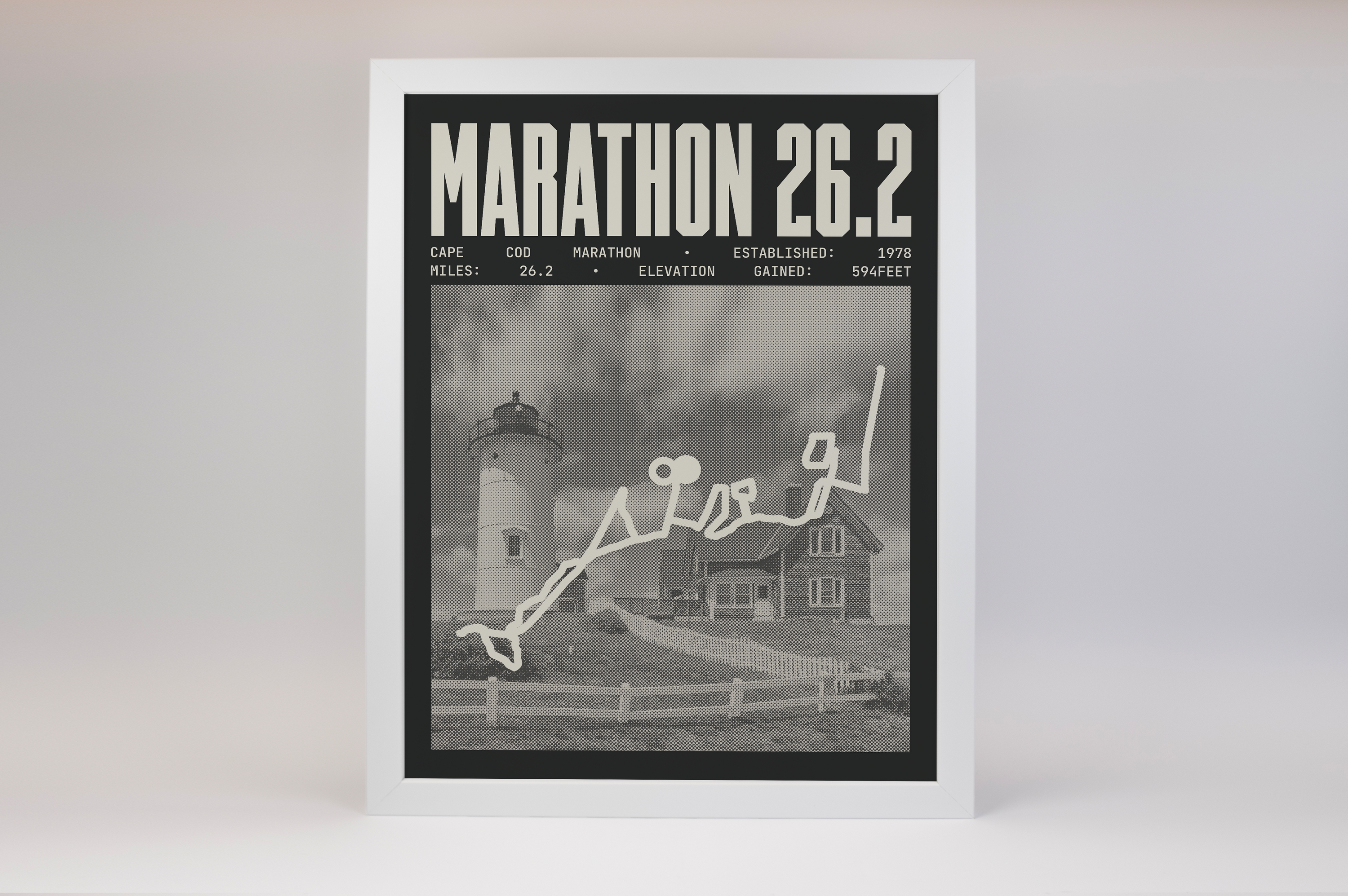 Cape Cod Marathon Poster