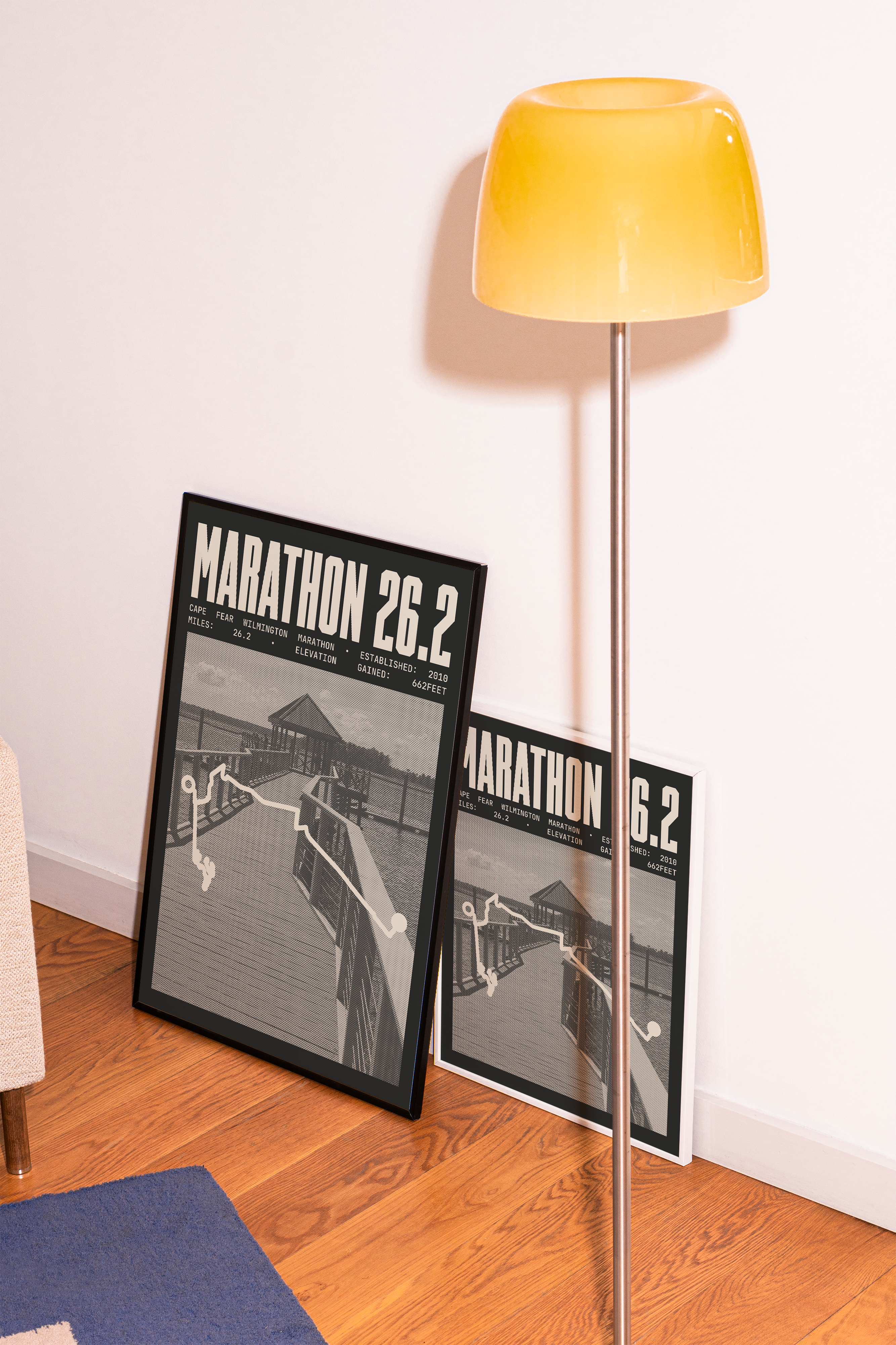 Cape Fear Wilmington Marathon Poster
