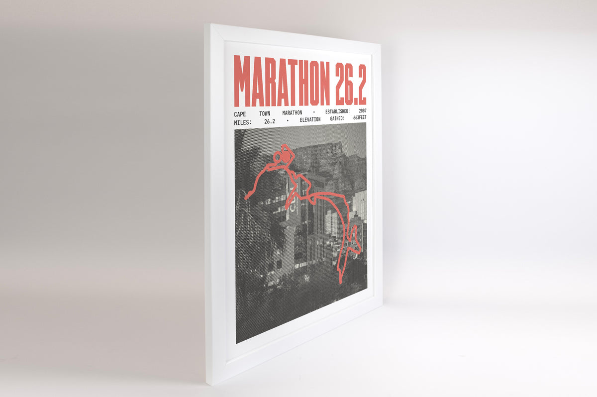 Cape Town Marathon Poster