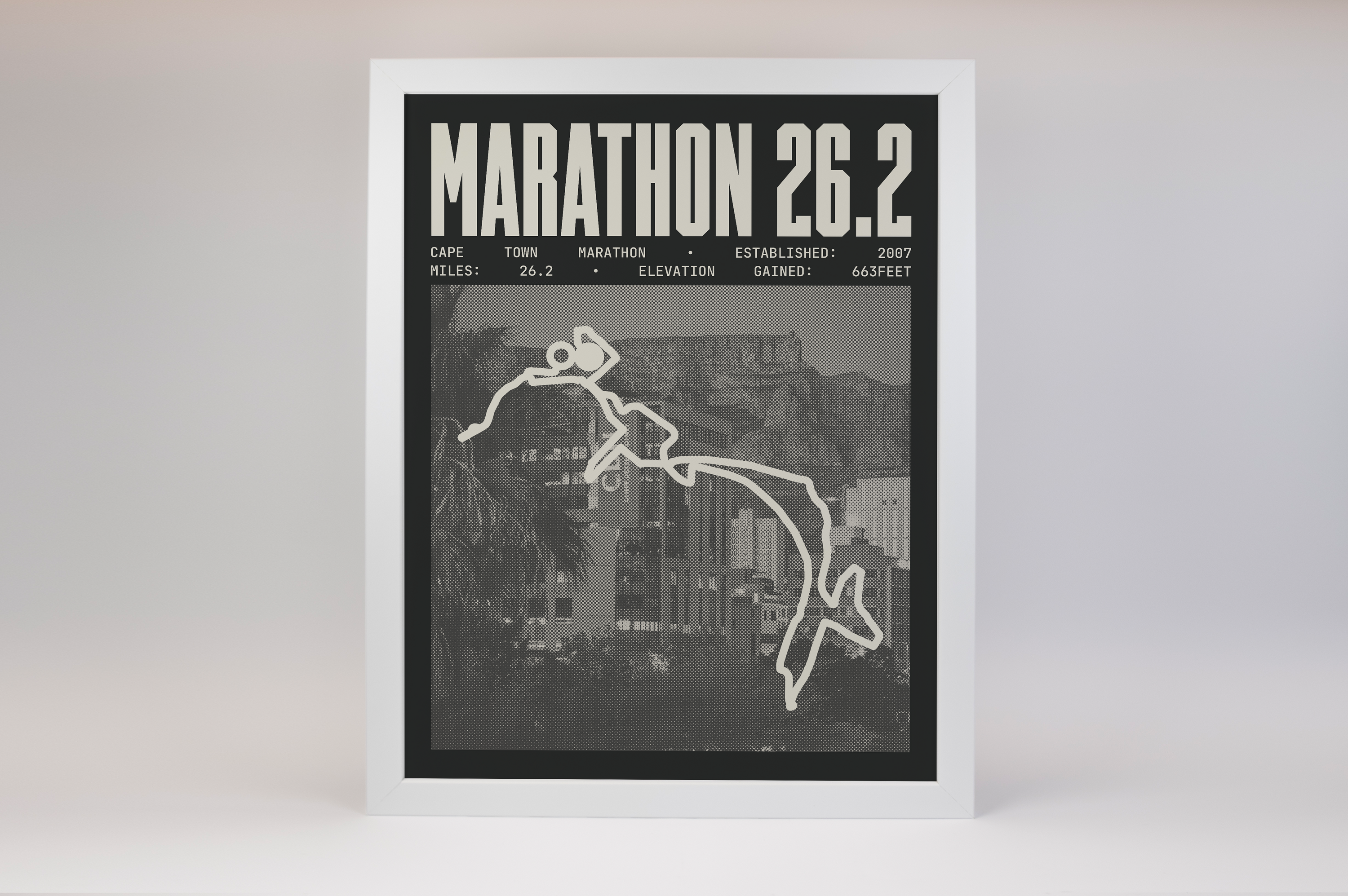 Cape Town Marathon Poster