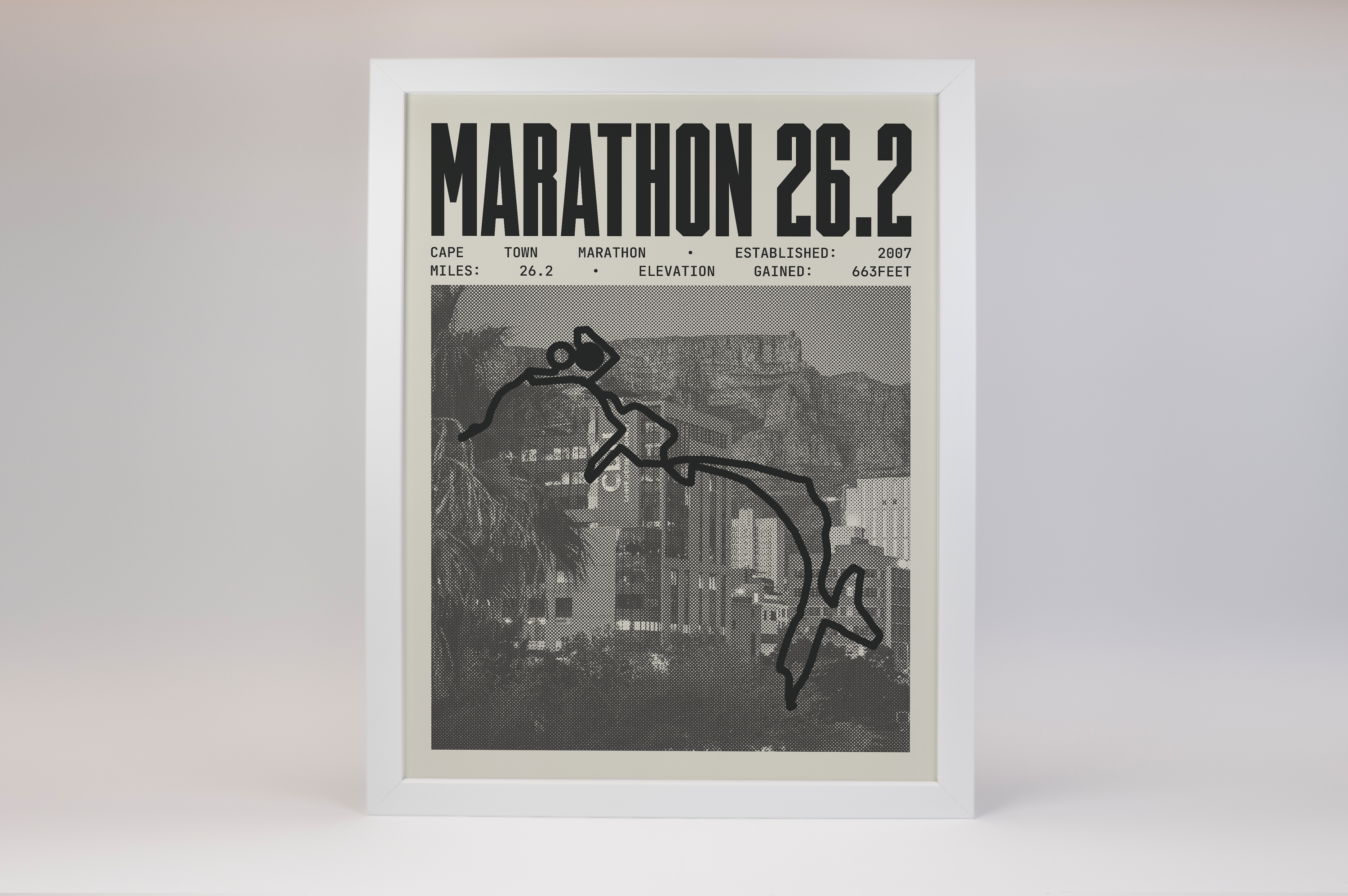Cape Town Marathon Poster