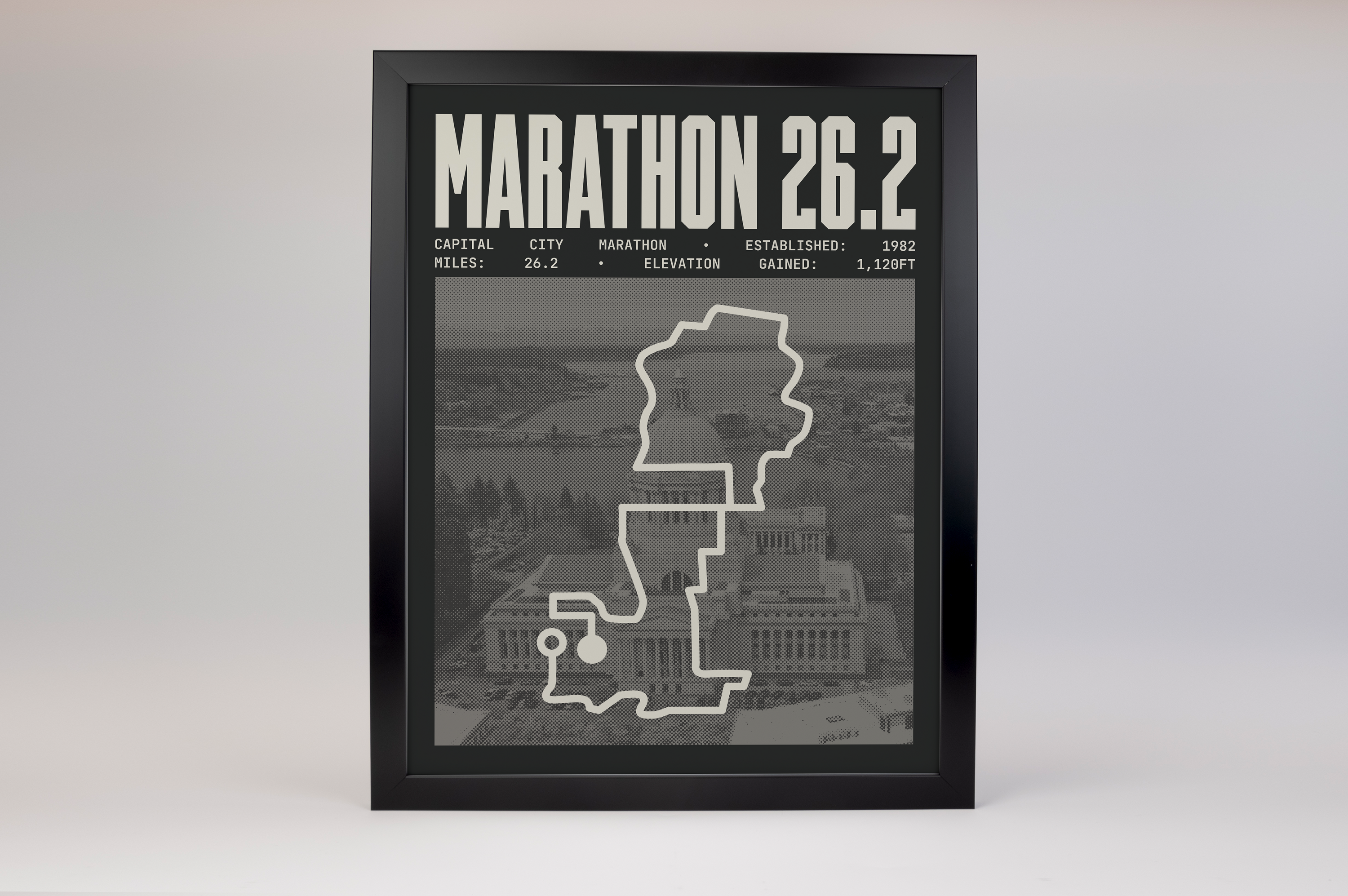 Capital City Marathon Poster