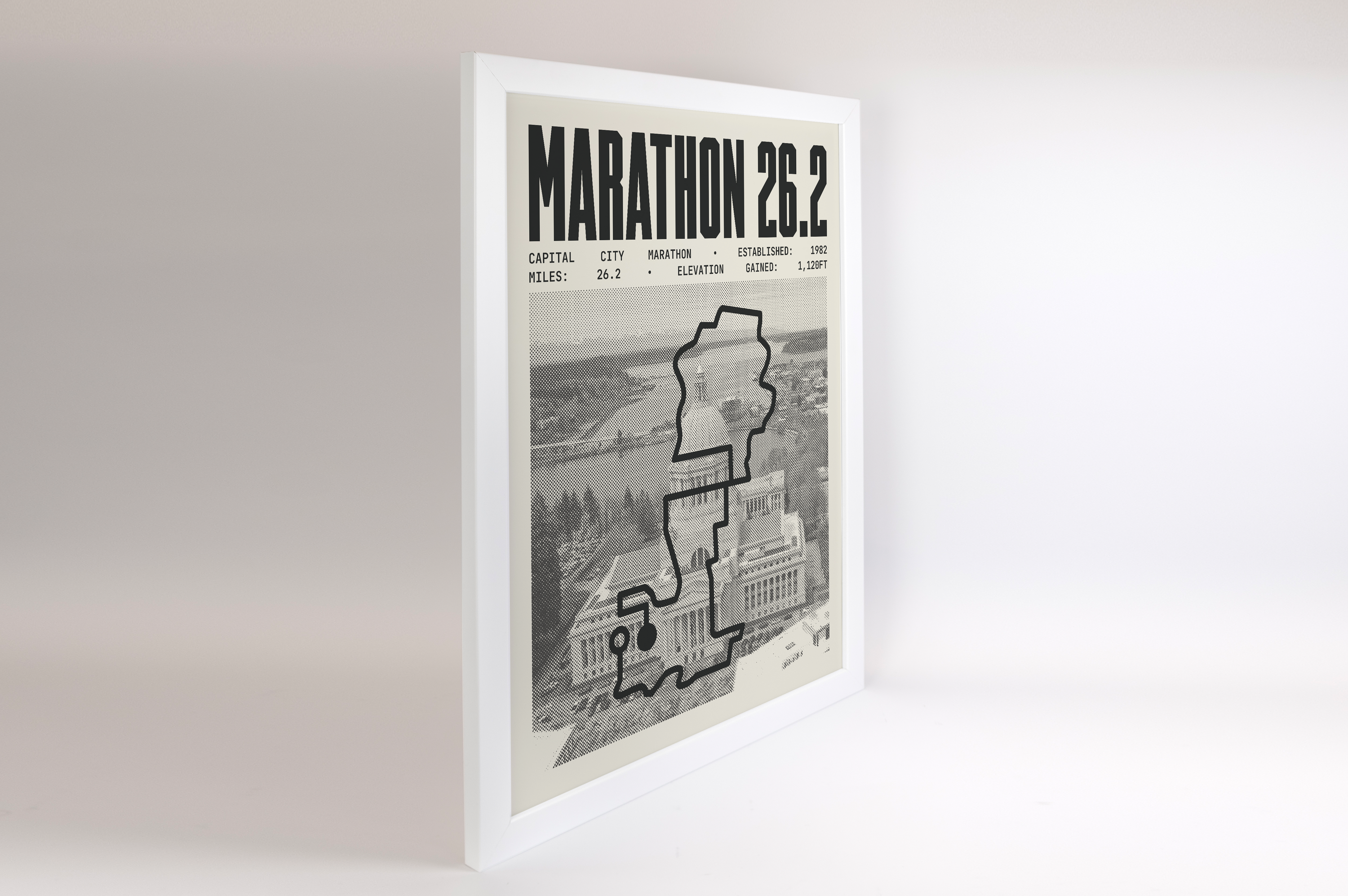 Capital City Marathon Poster