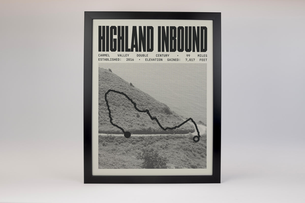 Carmel Valley Double Century - Highland Inbound Poster