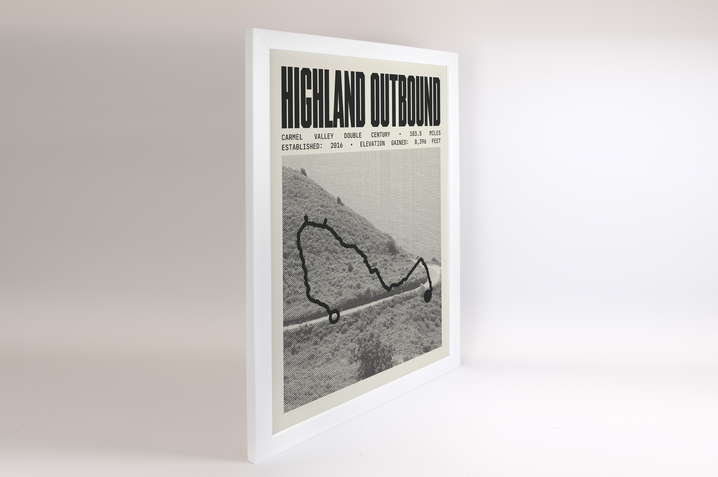Carmel Valley Double Century - Highland Outbound Poster