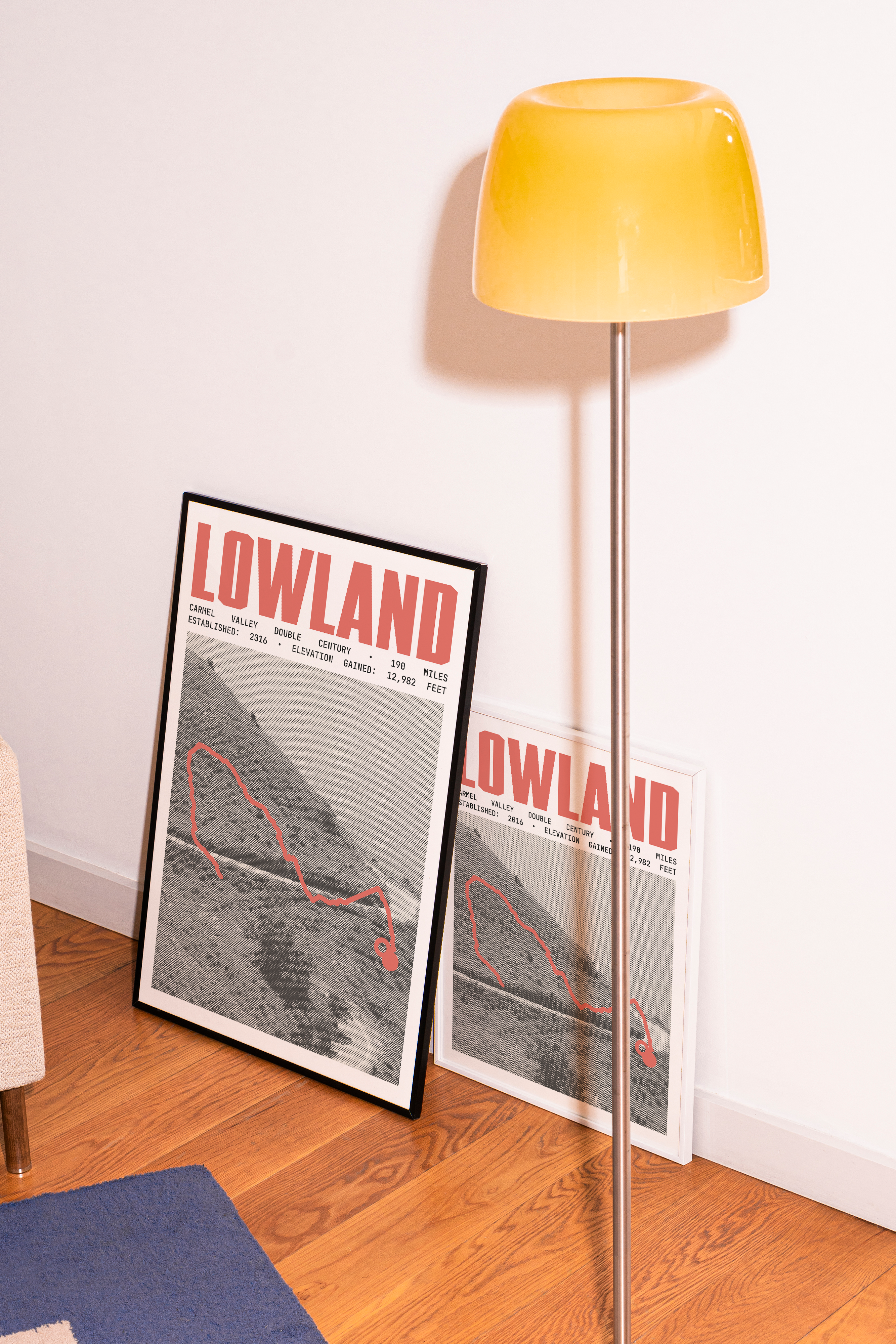 Carmel Valley Double Century - Lowland Poster