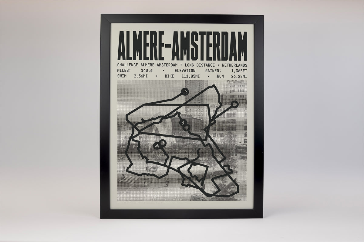 Challenge Almere-Amsterdam - Long Distance Poster