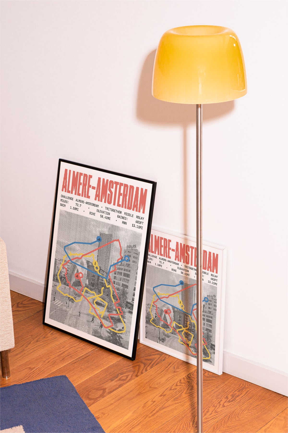 Challenge Almere-Amsterdam - TriTogether Middle Distance Relay Poster