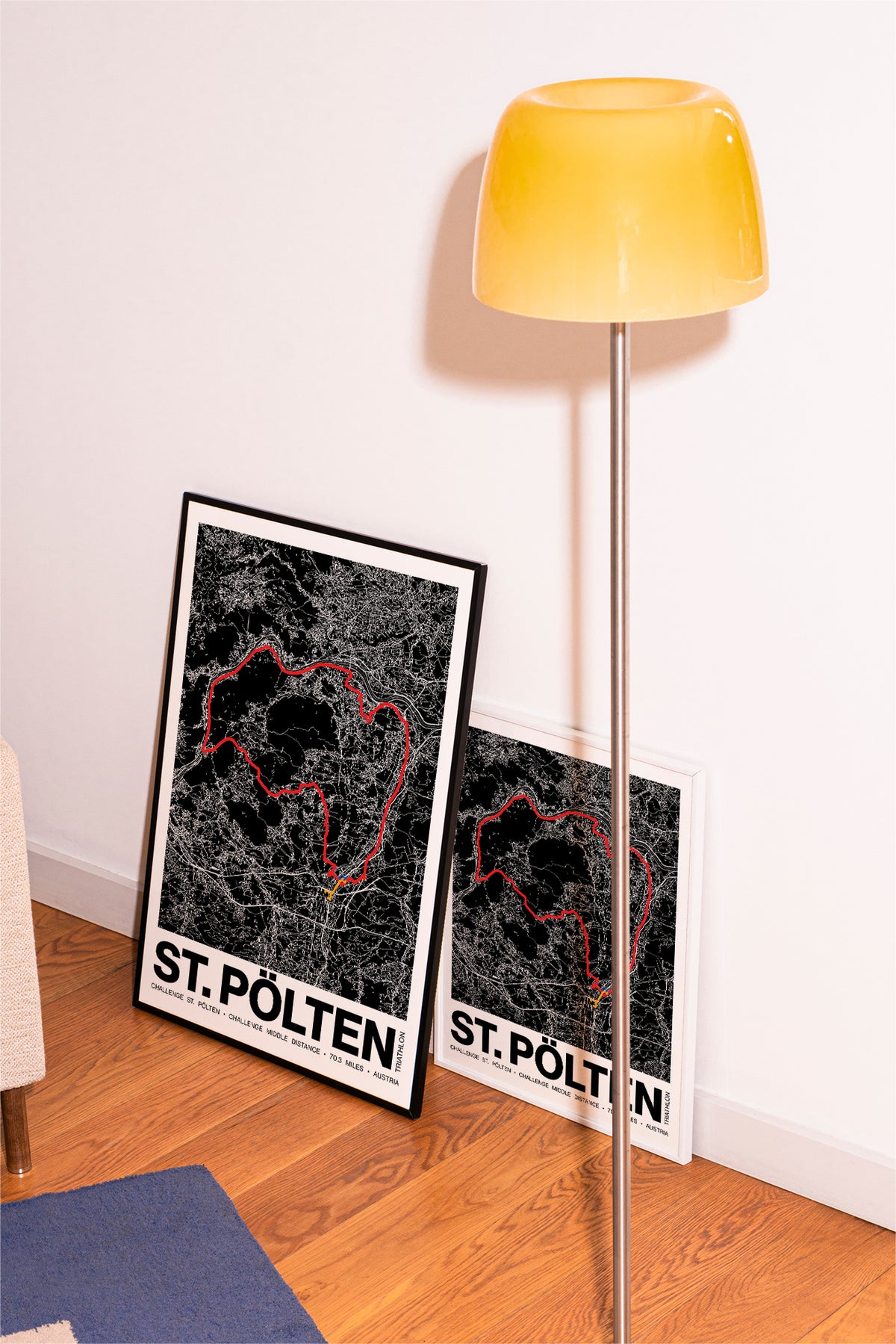 Challenge St. Pölten Middle Distance Poster - Grid Style