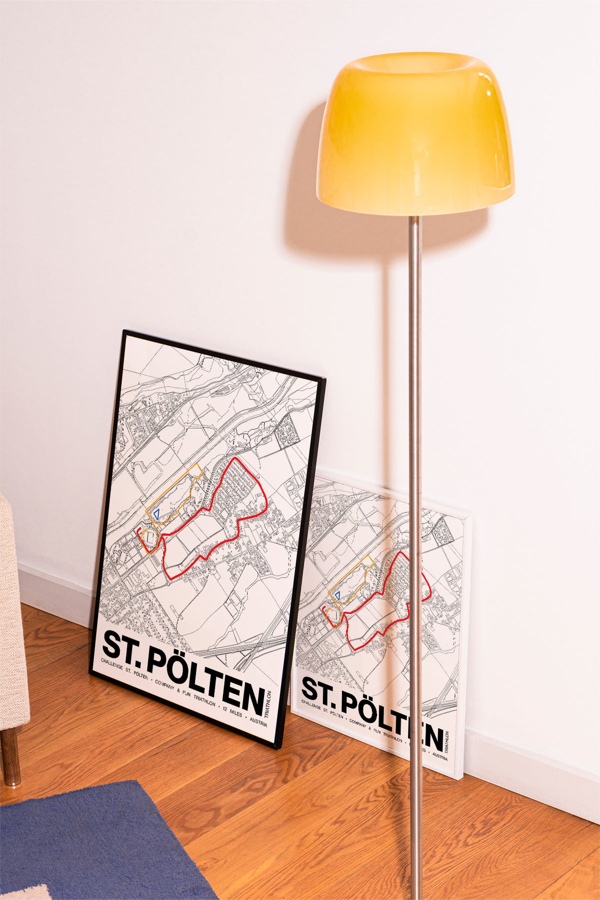 Challenge St. Pölten Company & Fun Triathlon Poster - Grid Style