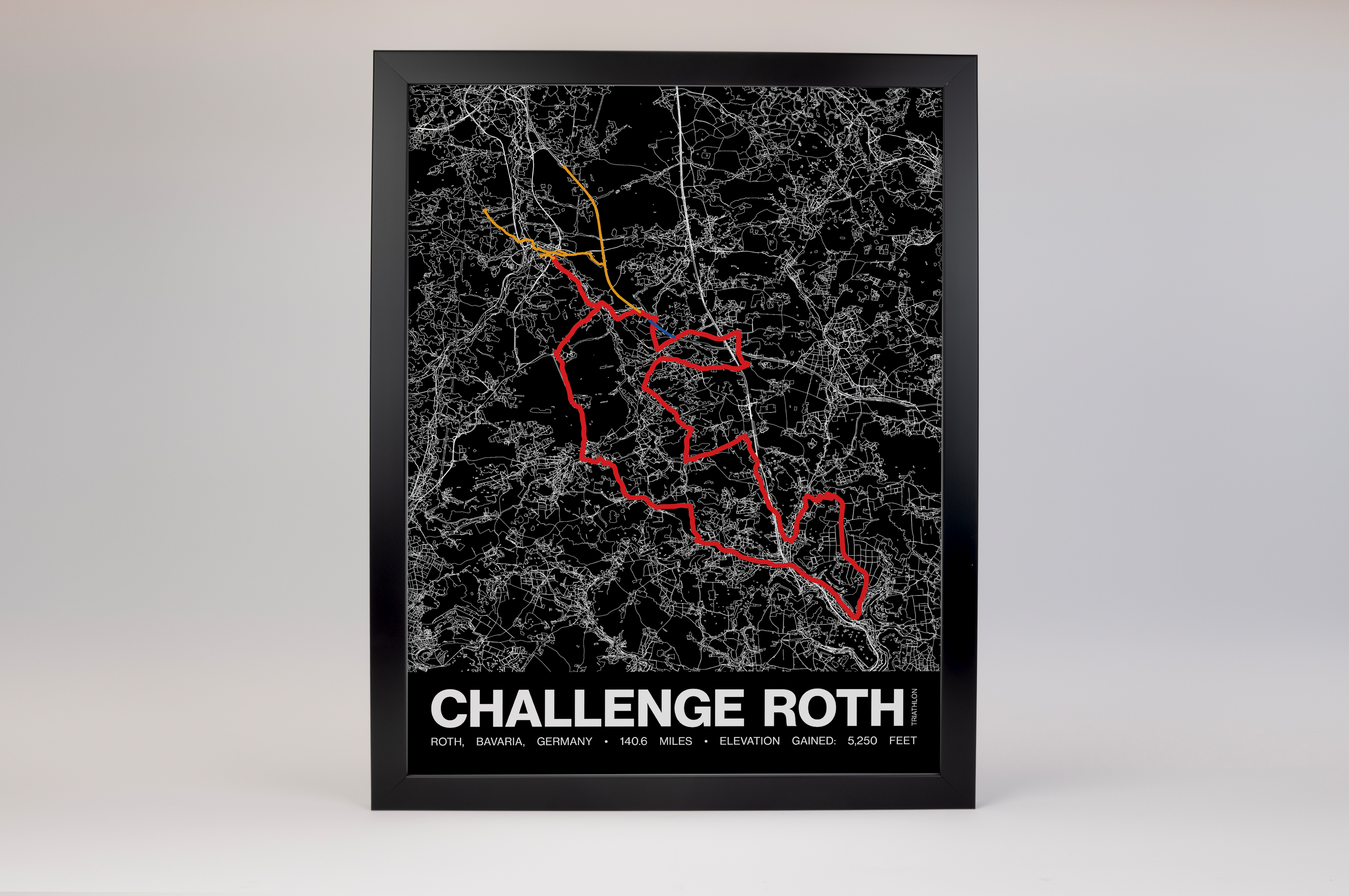 Challenge Roth Poster - Grid Style