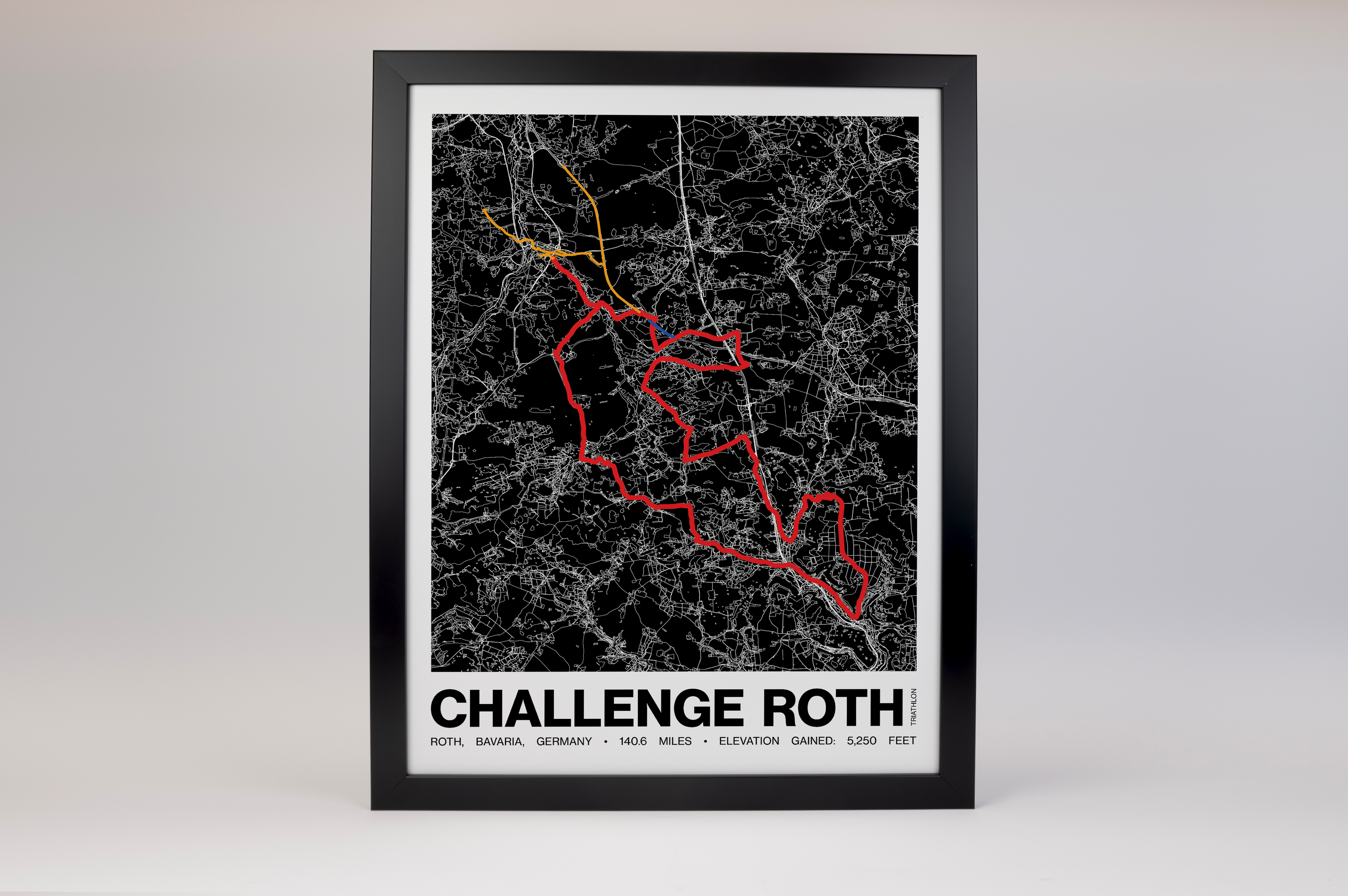 Challenge Roth Poster - Grid Style