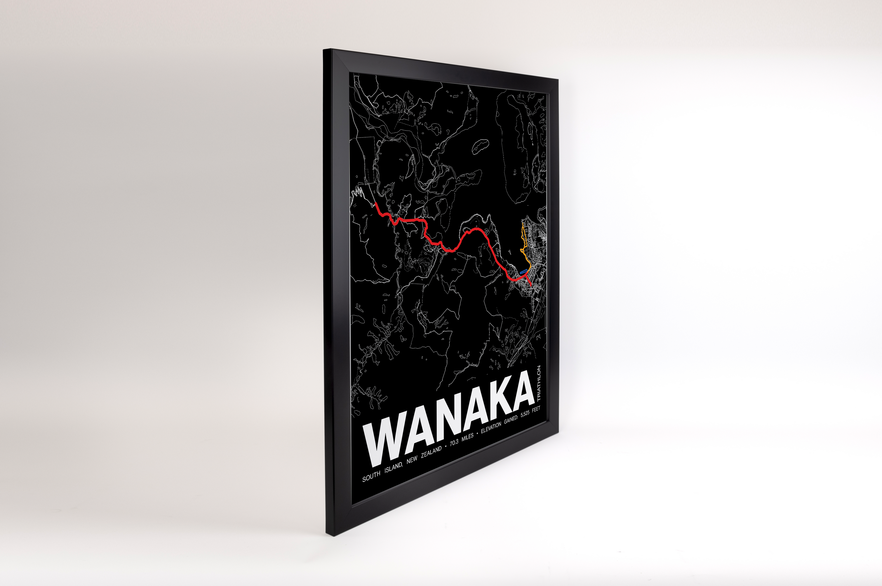 Challenge Wanaka Poster - Grid Style