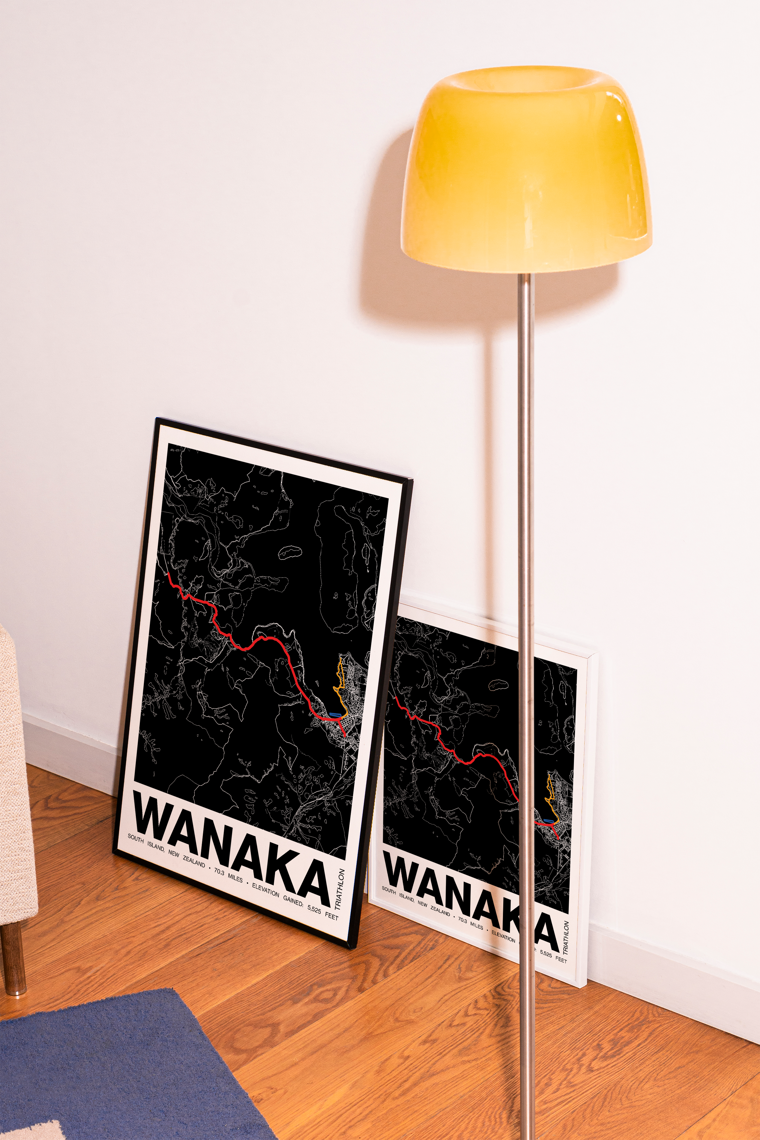 Challenge Wanaka Poster - Grid Style