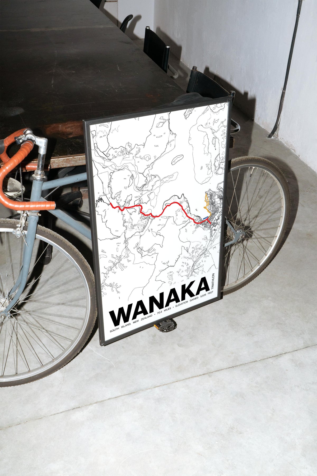Challenge Wanaka Poster - Grid Style