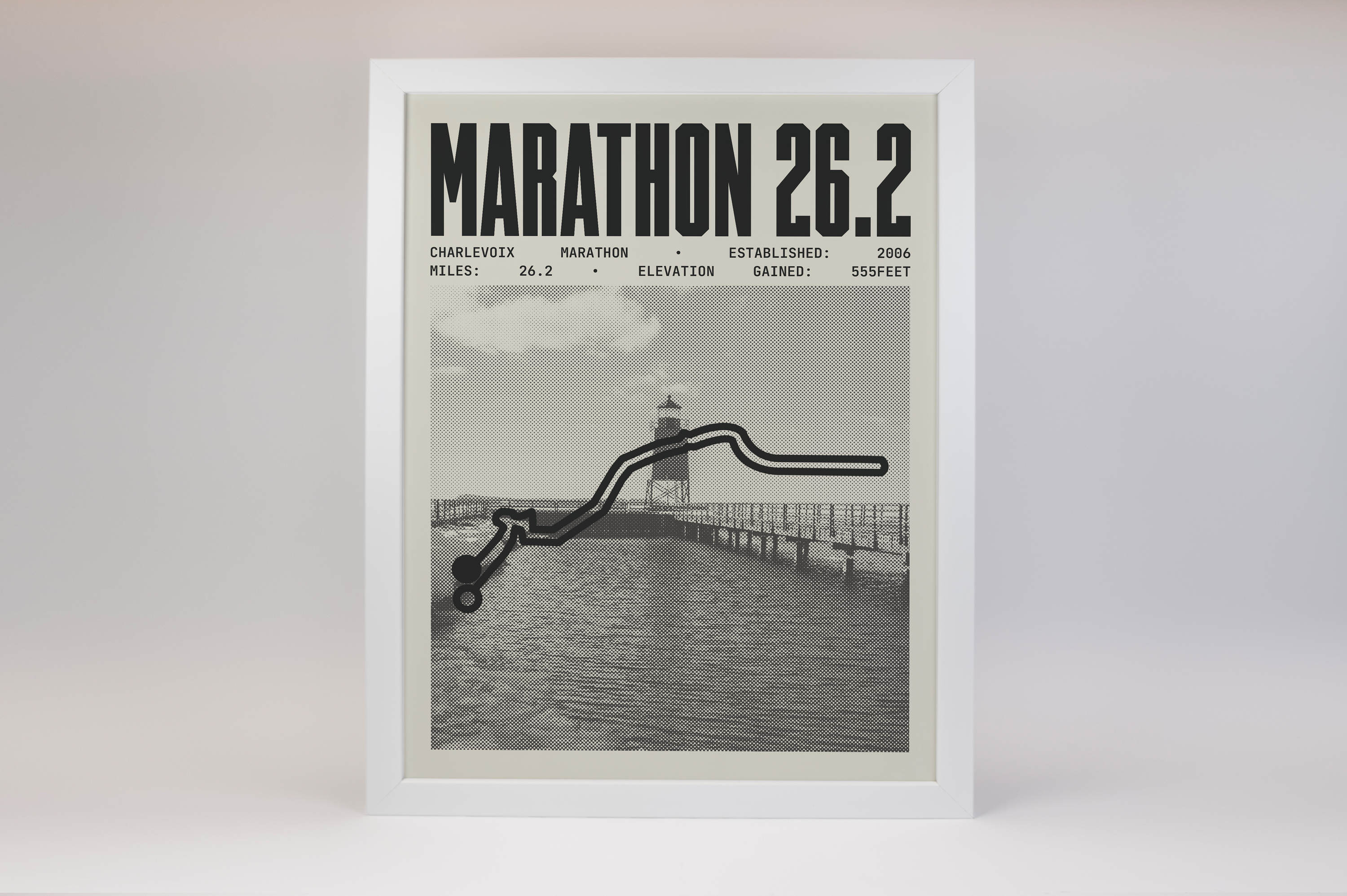 Charlevoix Marathon Poster