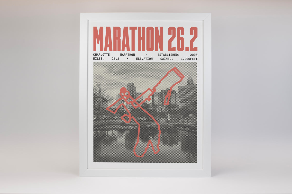Charlotte Marathon Poster